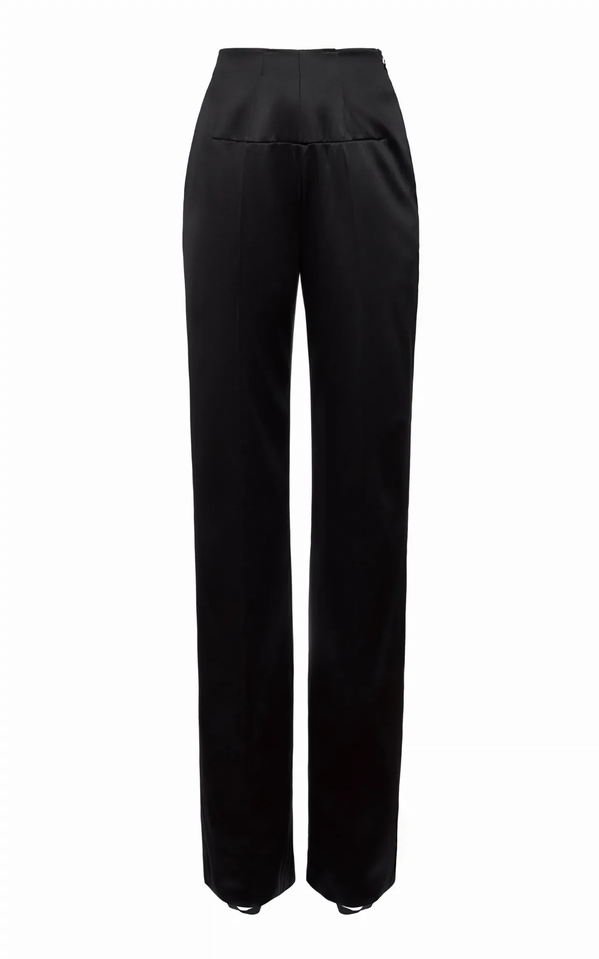 Tailored Elegance Silk-Blend Straight-Leg Pants by Valentino Garavani