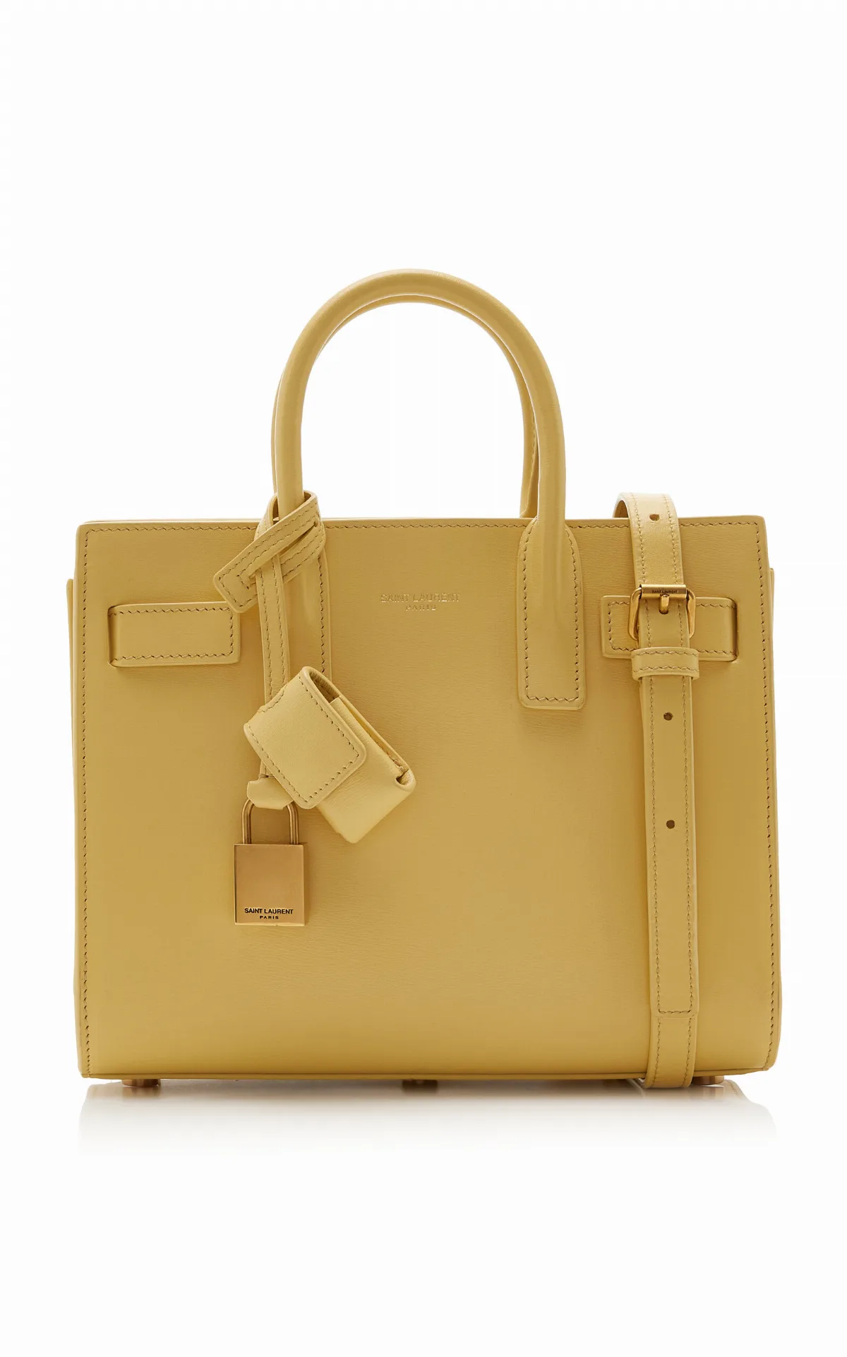 Sac De Jour Nano Leather Bag by Saint Laurent