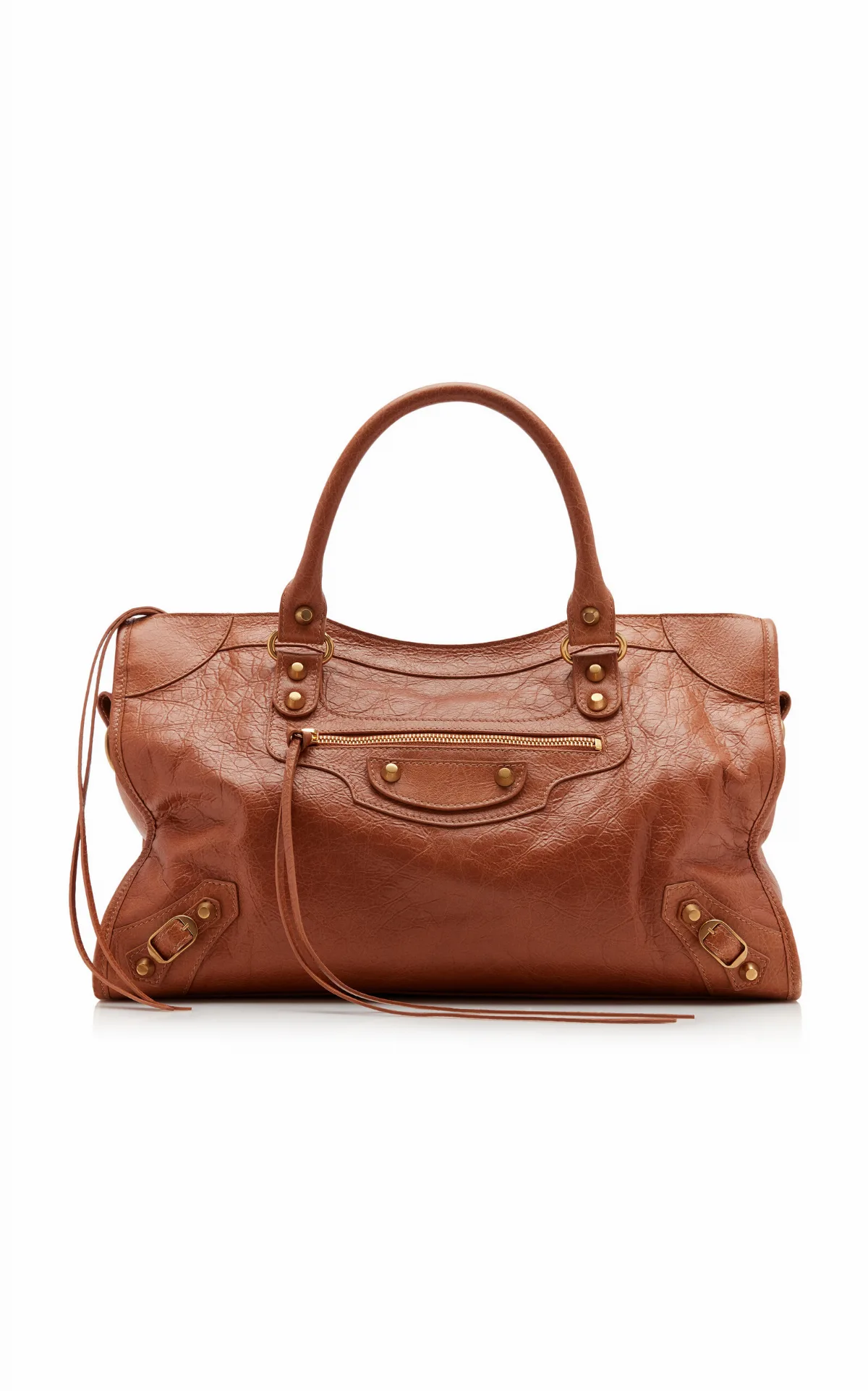 Le City Medium Leather Bag by Balenciaga