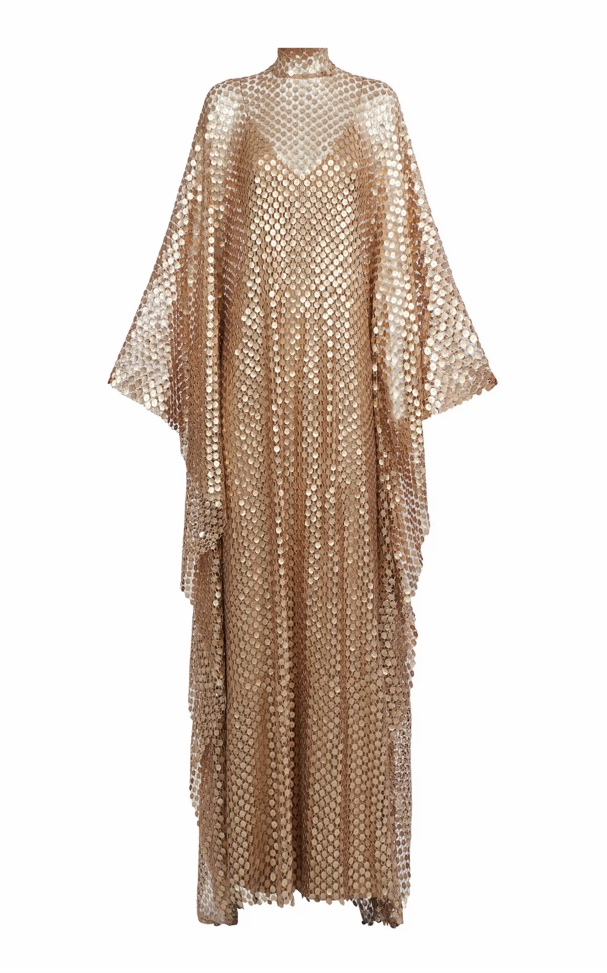 Deserto Sequined Net Caftan Dress by Taller Marmo