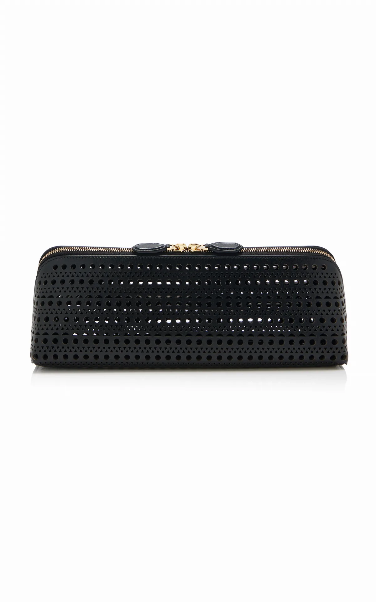 Delta Leather Clutch by ALAÏA