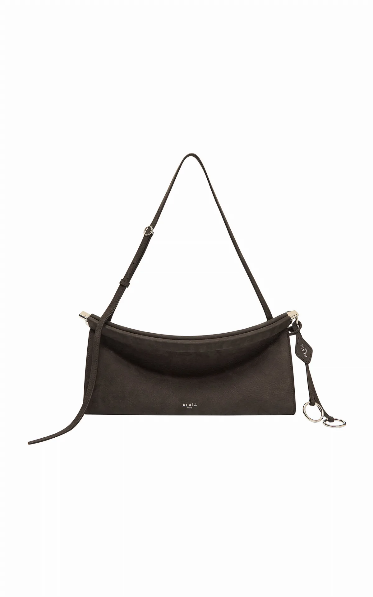 Le Click Medium E/W Calf Leather Bag by ALAÏA