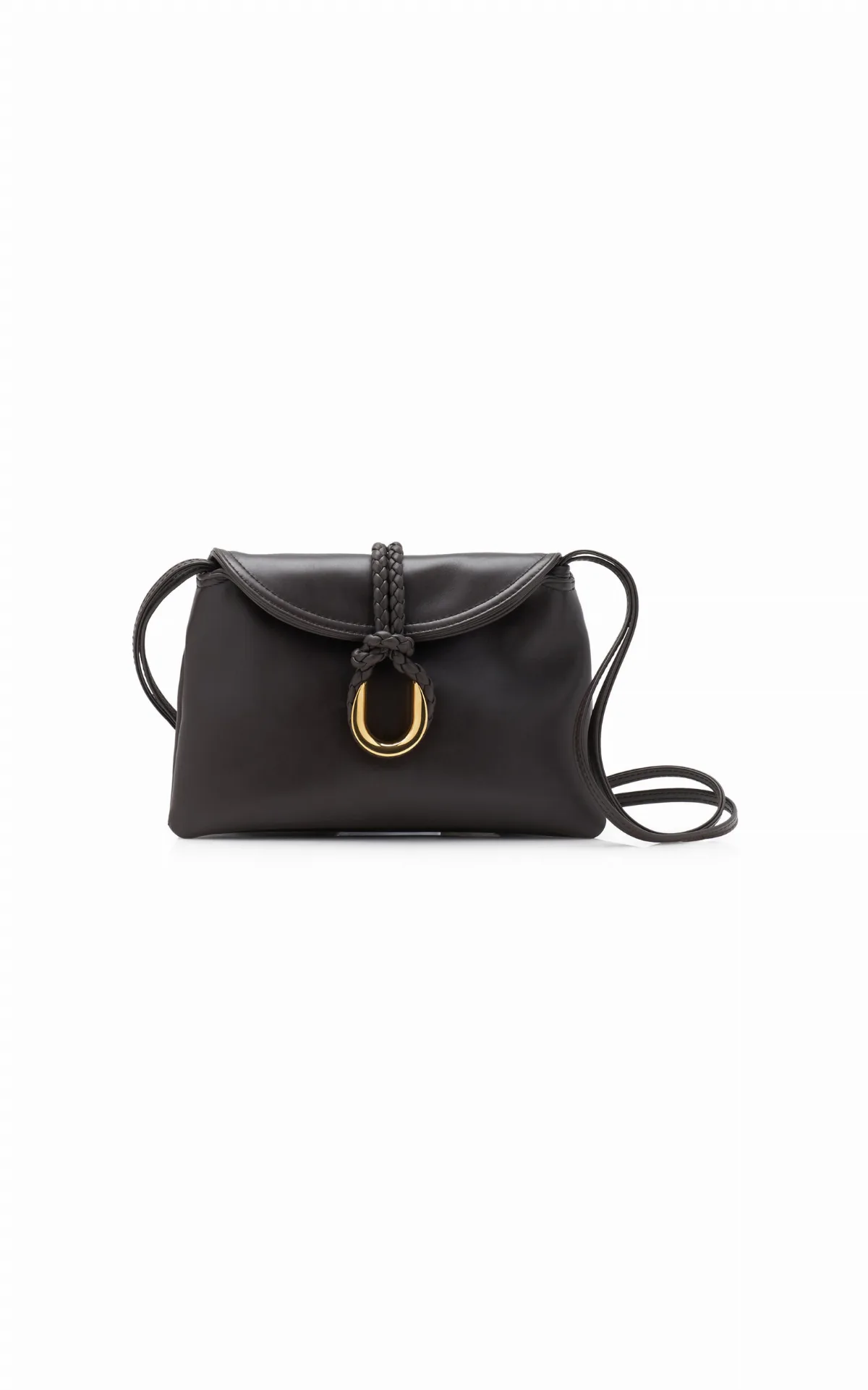 Mini Liberta Leather Crossbody Bag by Bottega Veneta