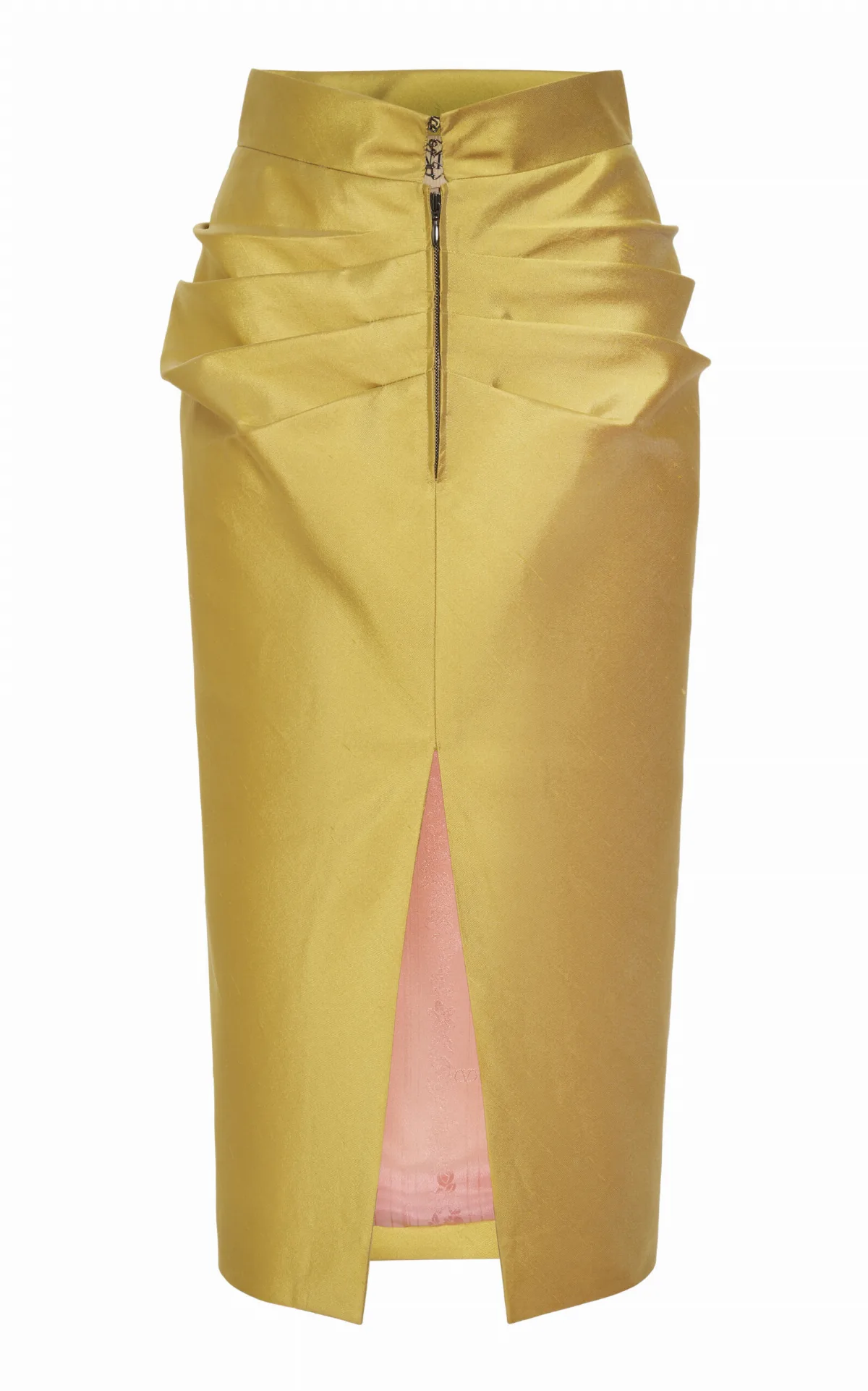 Blouse Silk Midi Skirt