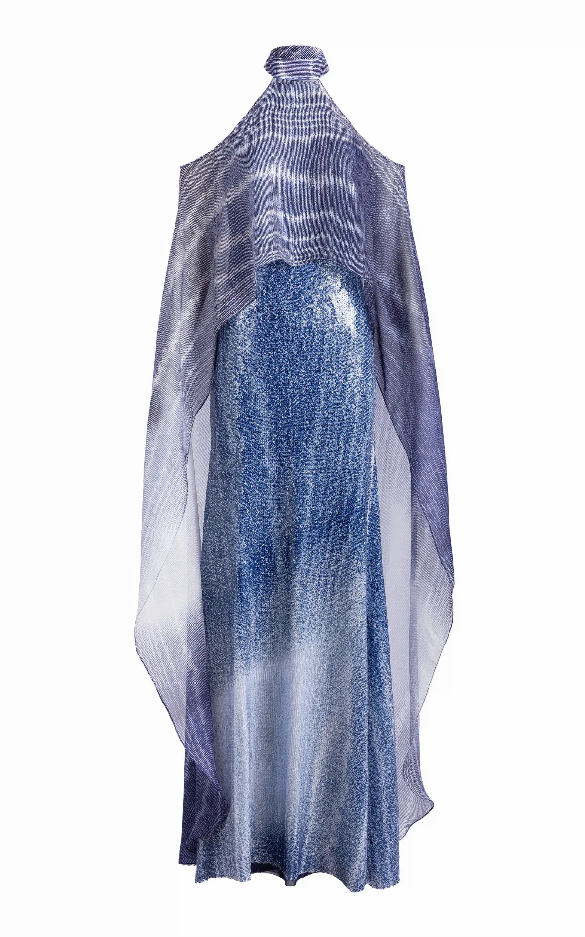 Serenela Silk-Blend Halter Maxi Dress by Silvia Tcherassi