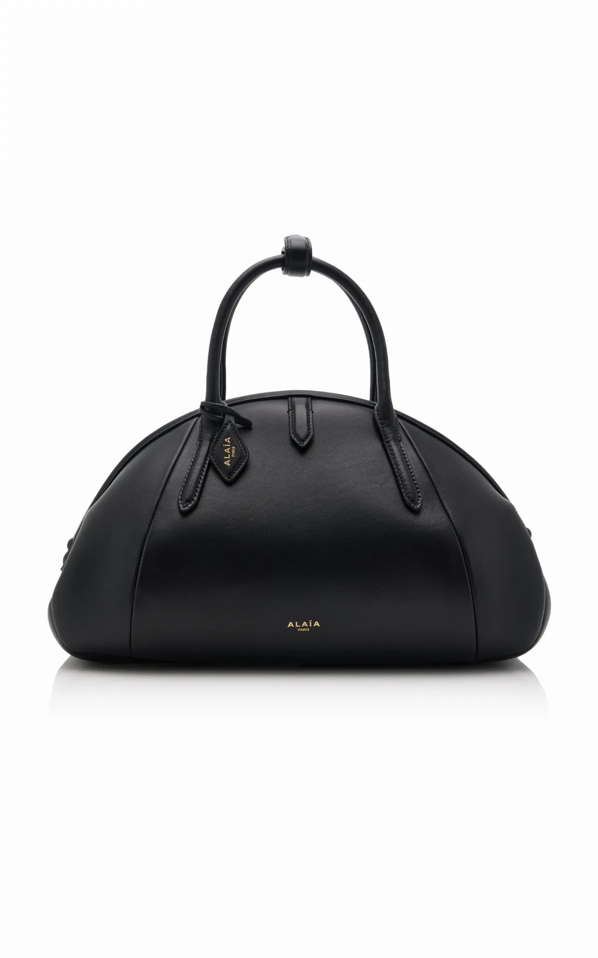Purse Small Leather Top Handle Bag by ALAÏA