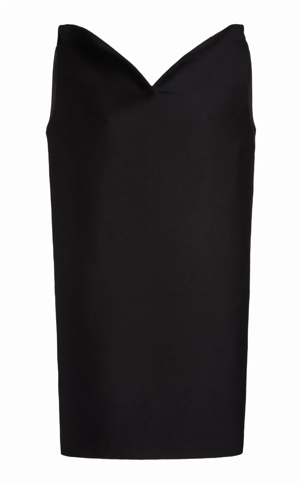 Vareuse Wool-Blend Scuba Mini Dress by Balenciaga
