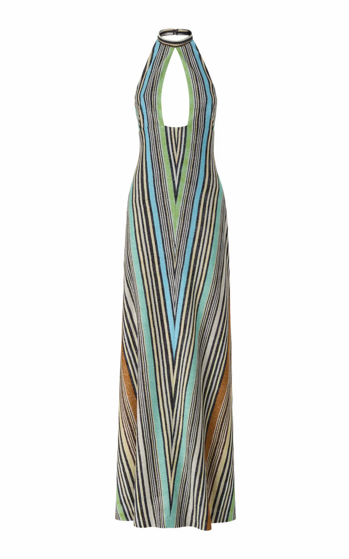 Knit Maxi Halter Dress by Missoni