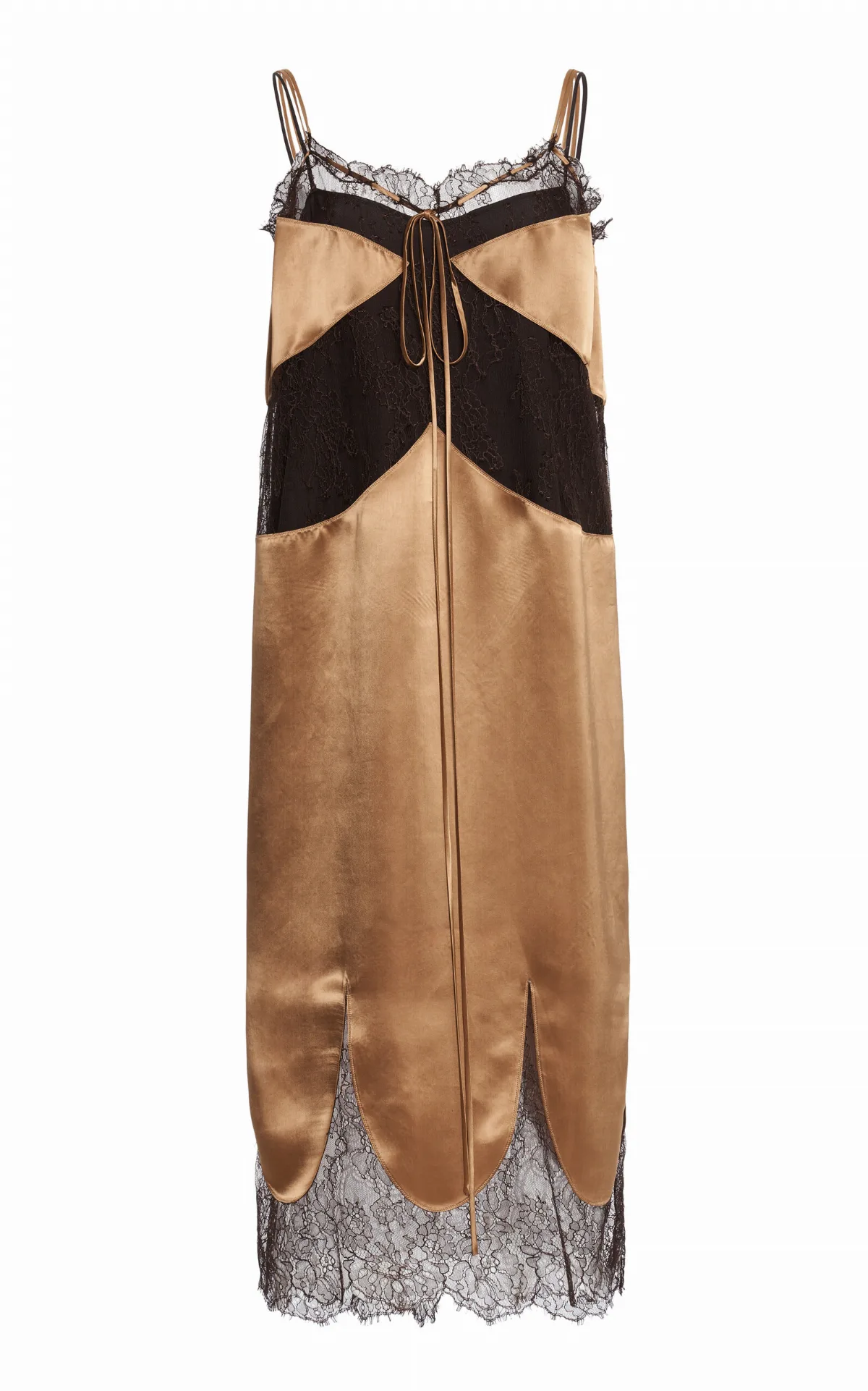 Lace-Trimmed Midi Dress by Ferragamo