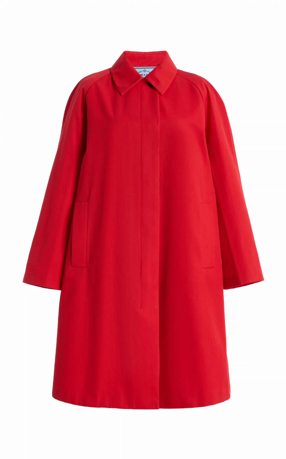 Gabardine Coat by Prada