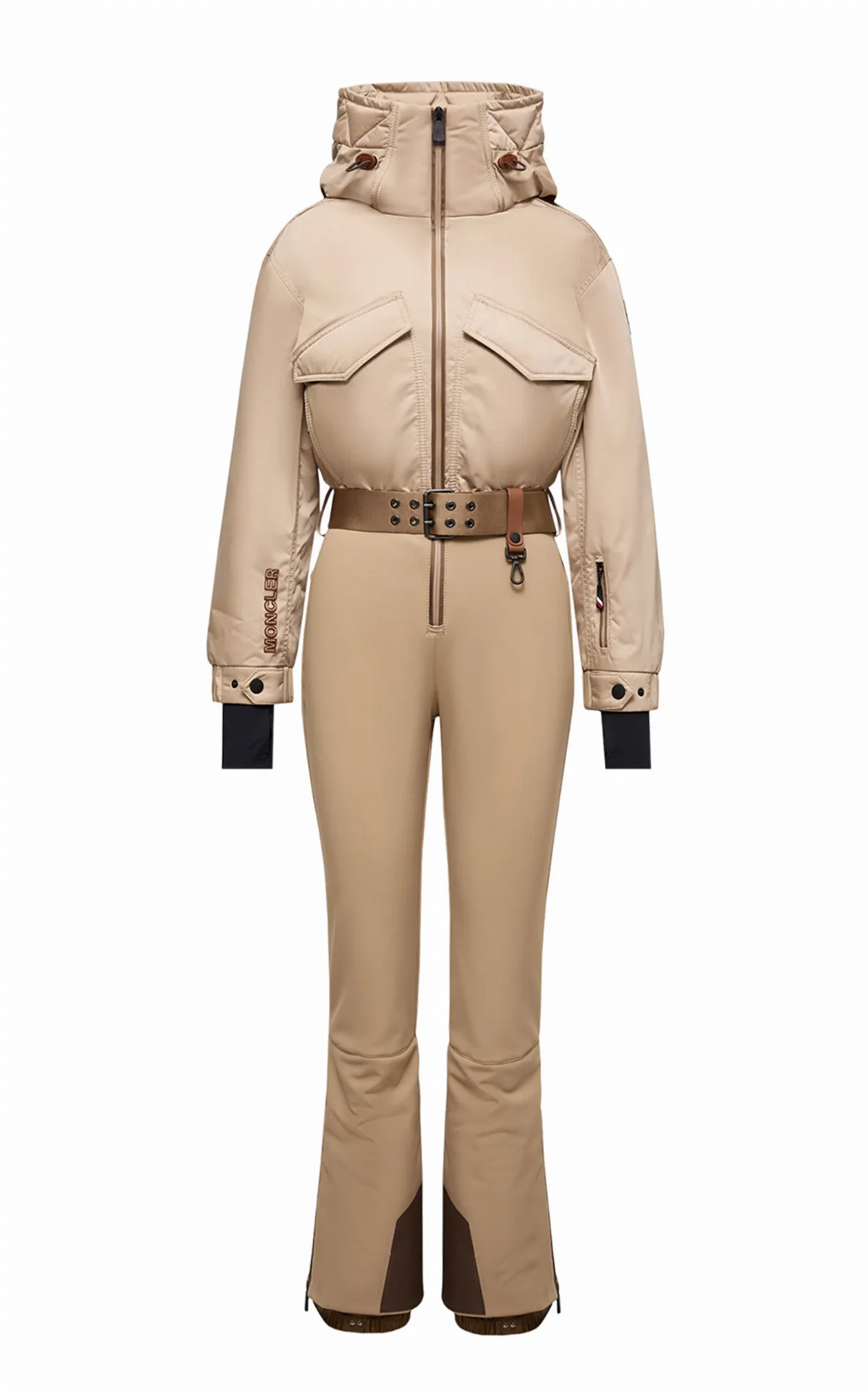 Hooded Down Ski Suit by Moncler Grenoble