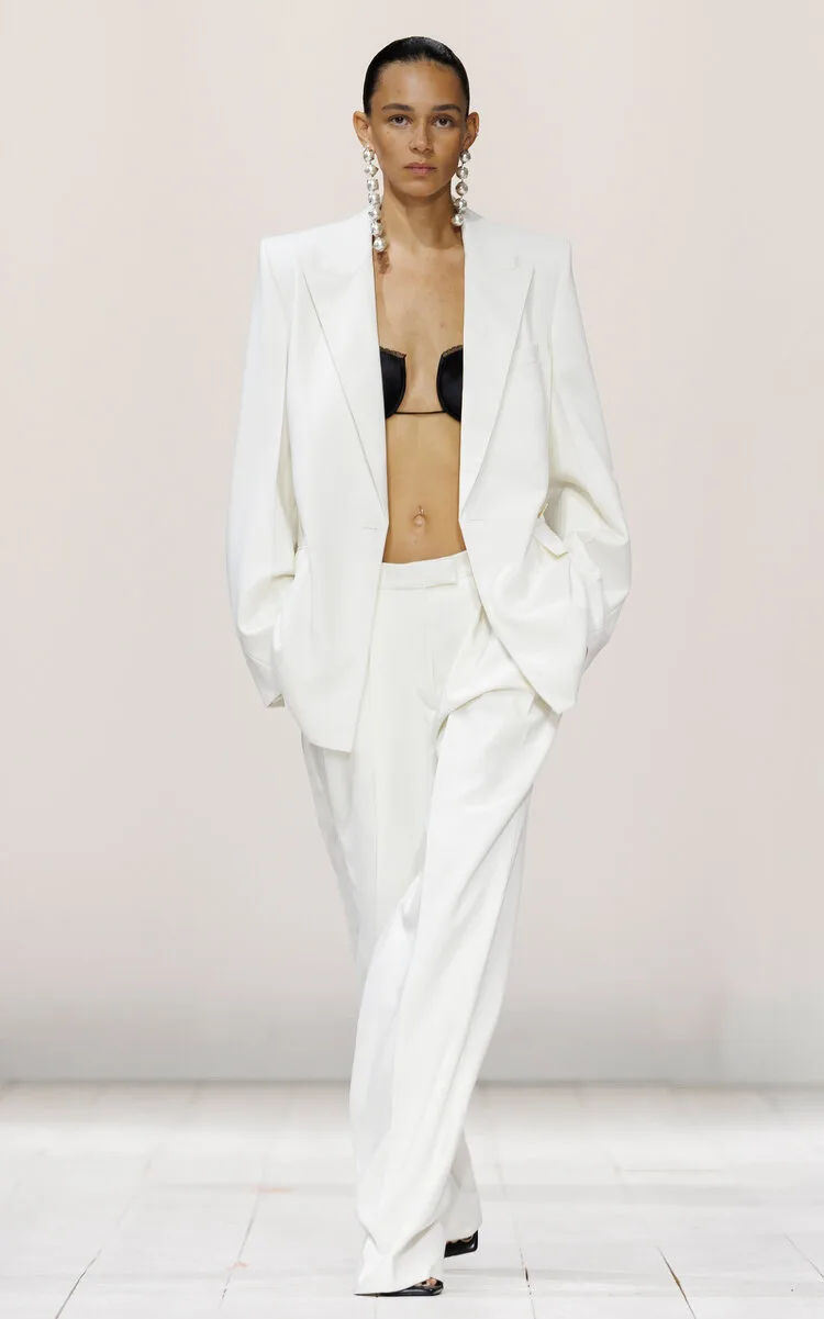 Tailored Wool Mohair Jacket by Givenchy