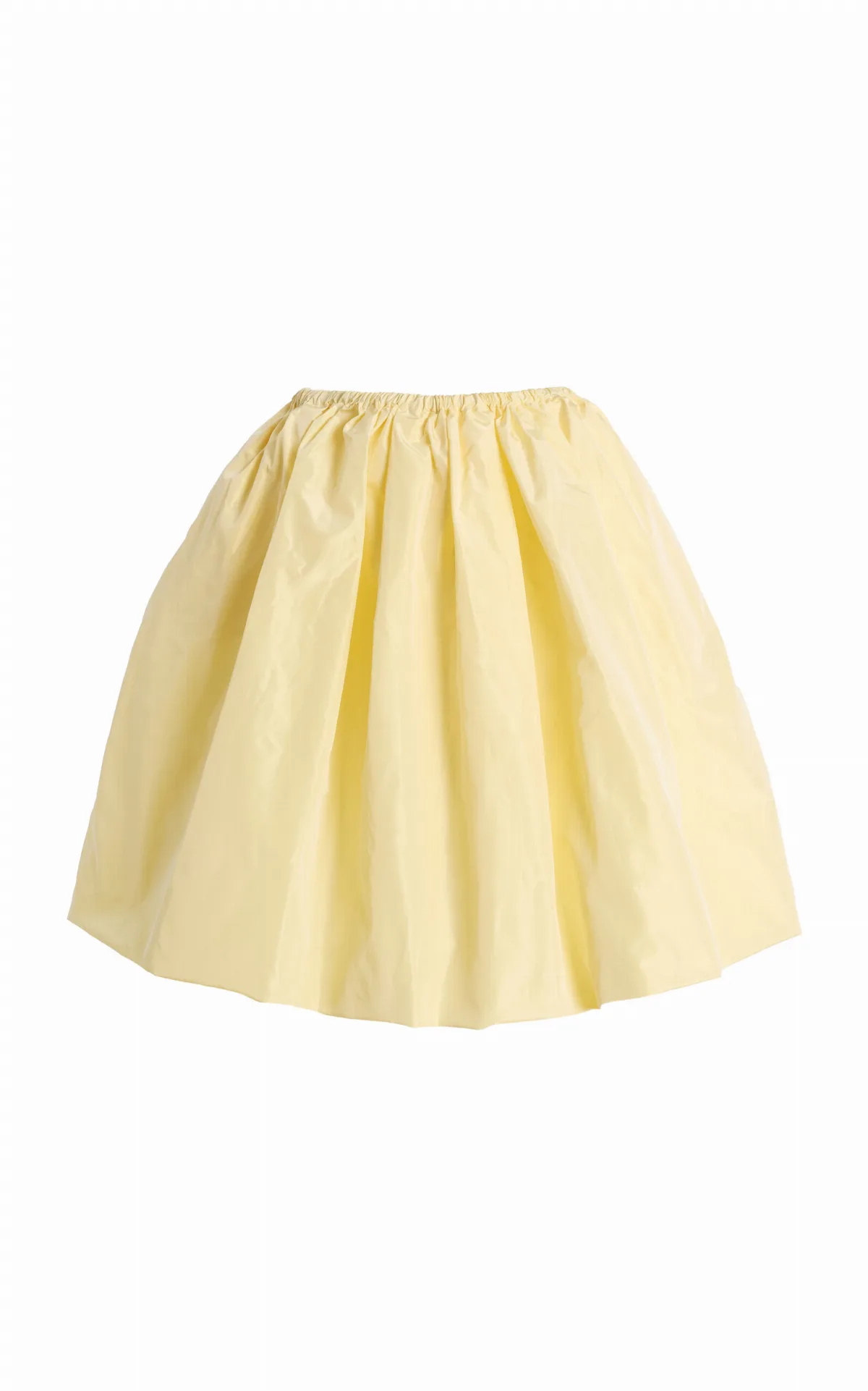 Silk Taffeta Midi Skirt by Prada