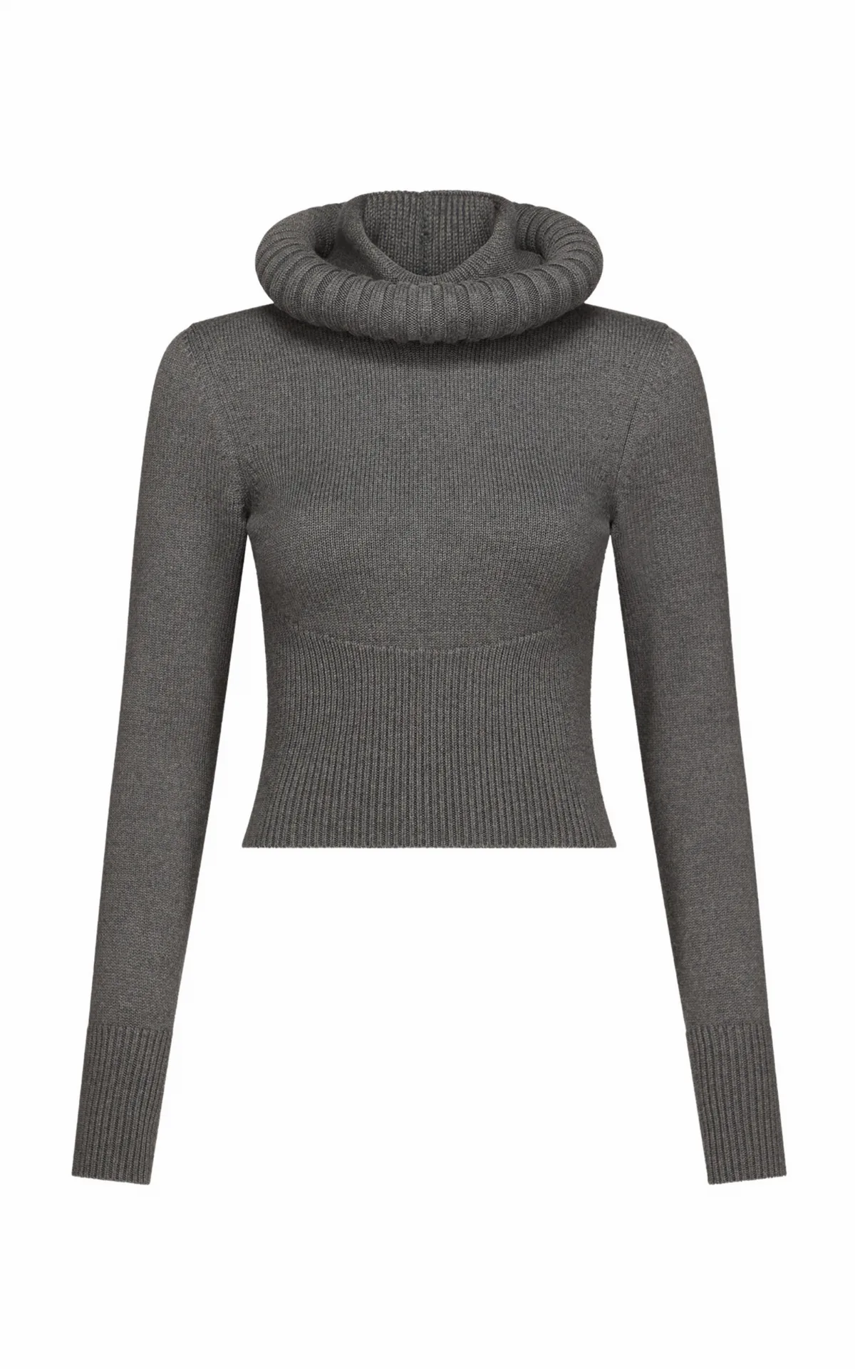 Hooded Virgin Wool Sweater by ALAÏA