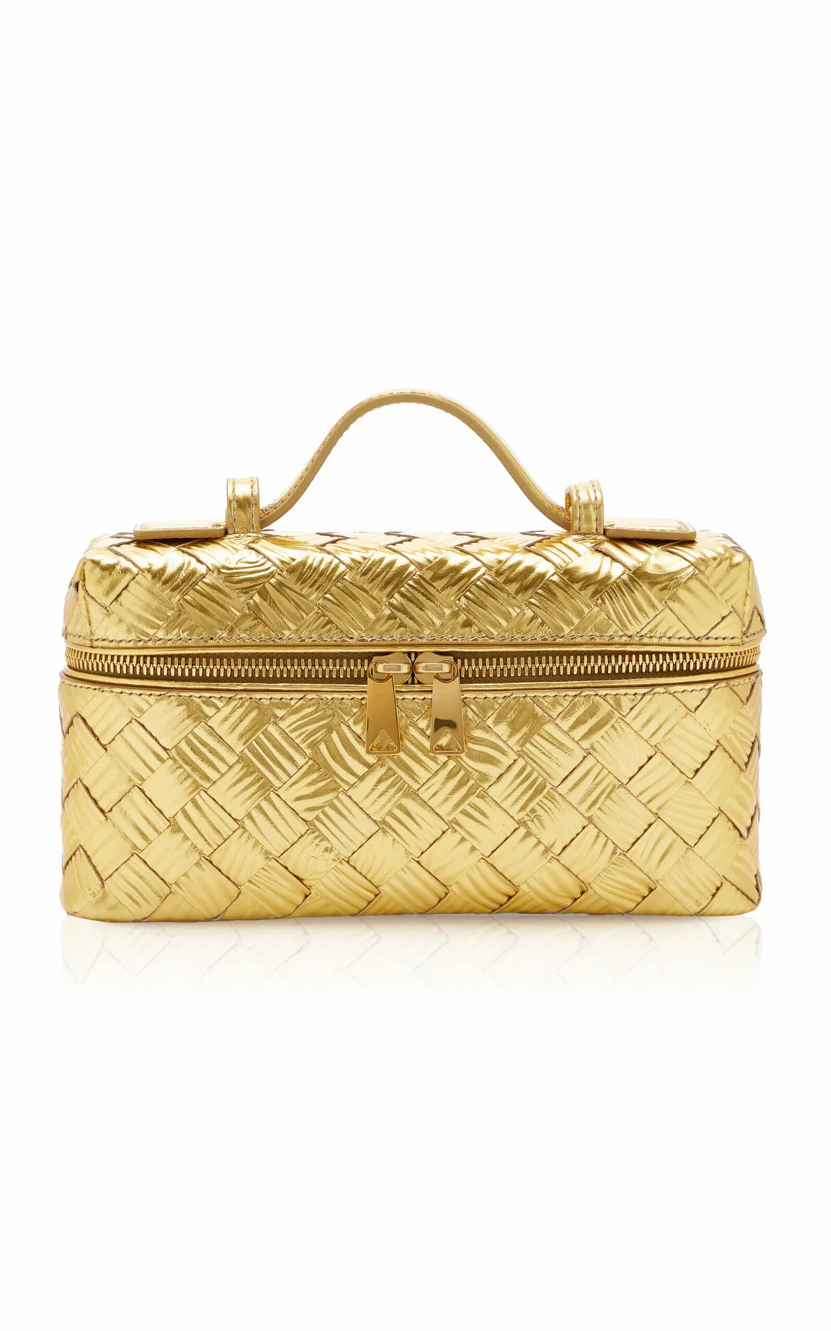 Bang Bang Intrecciato Embossed Leather Bag by Bottega Veneta