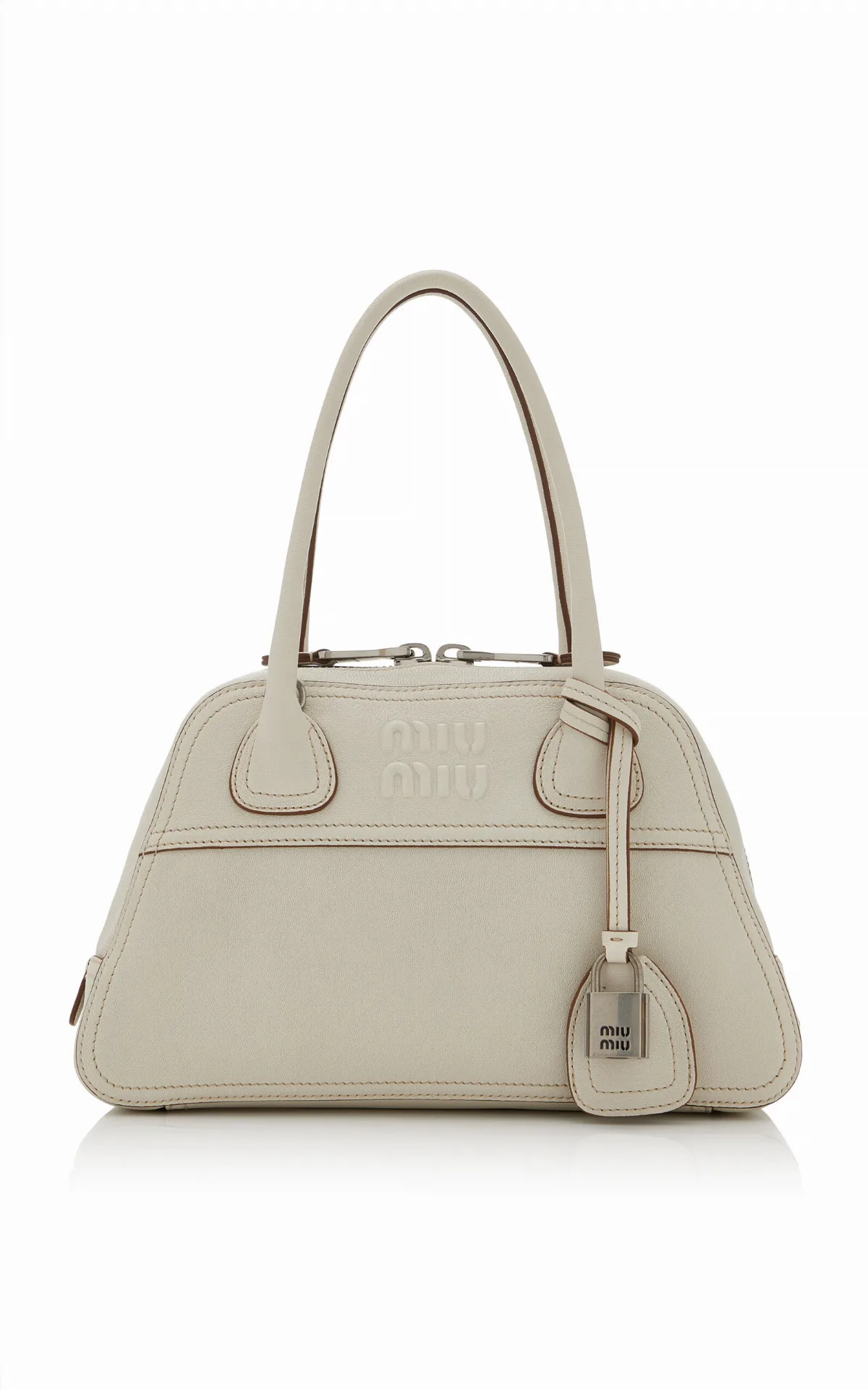 Vivant Leather Bag by Miu Miu