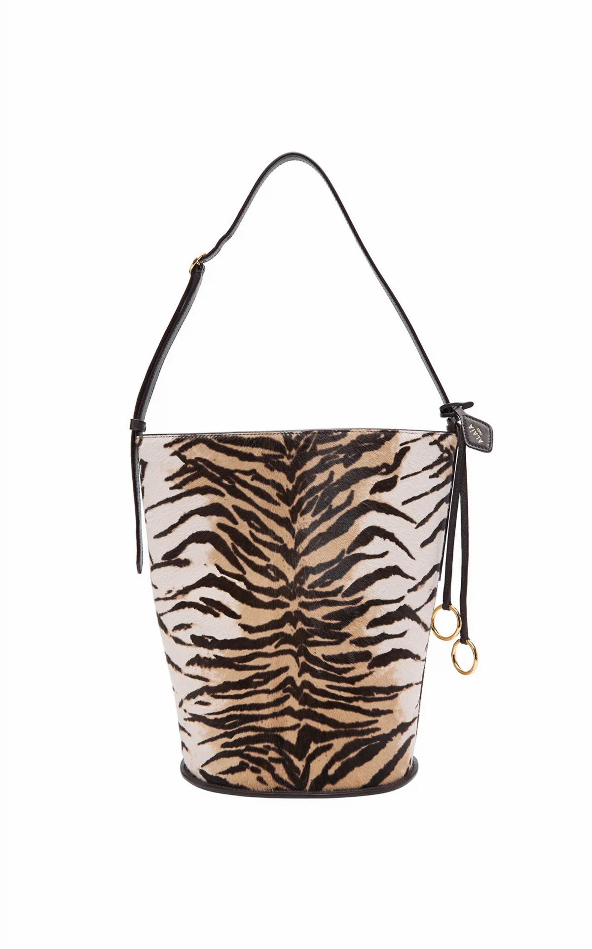 Pony Hair Bucket Tote Bag