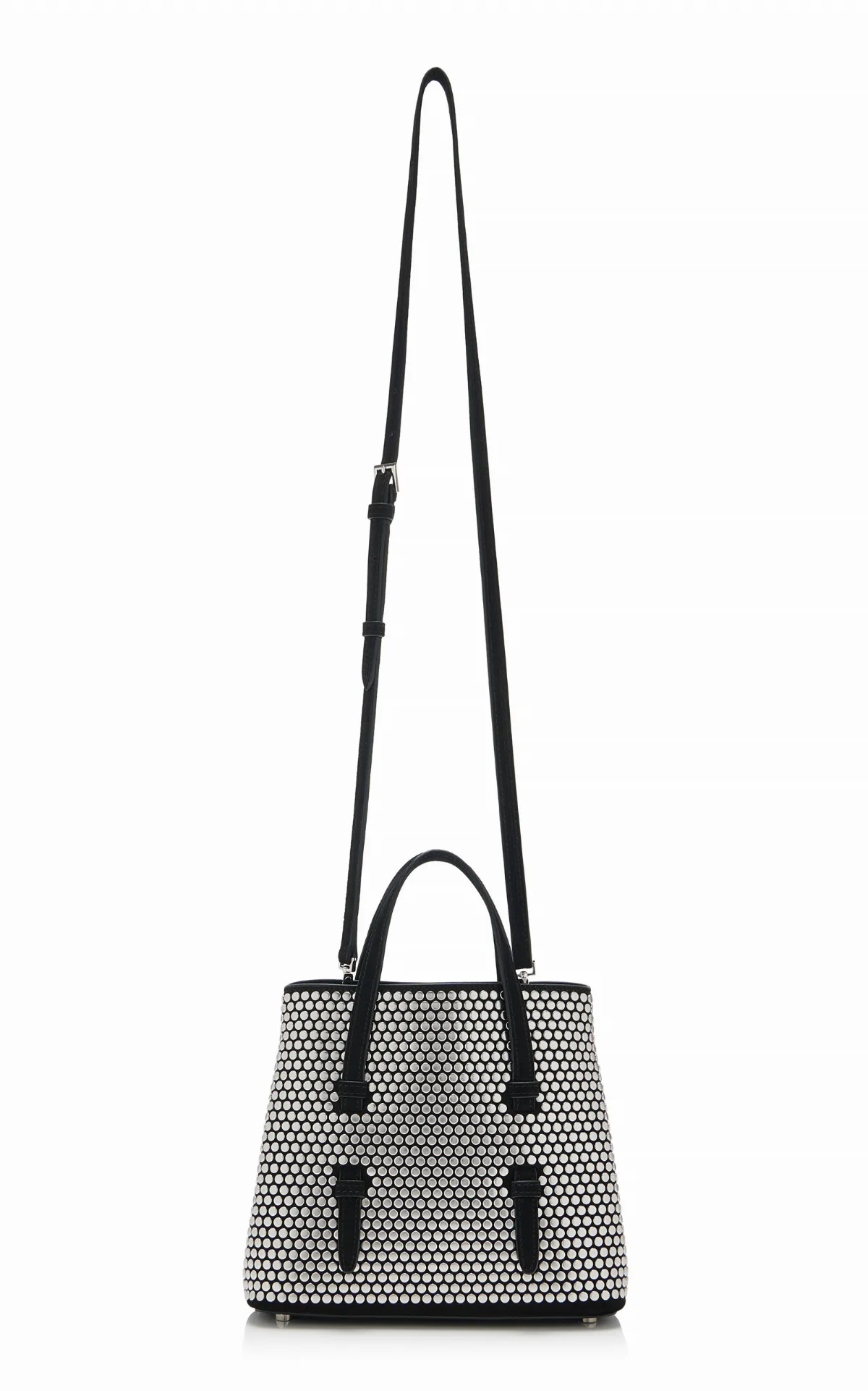 Mina 20 Studded Suede Bag by ALAÏA