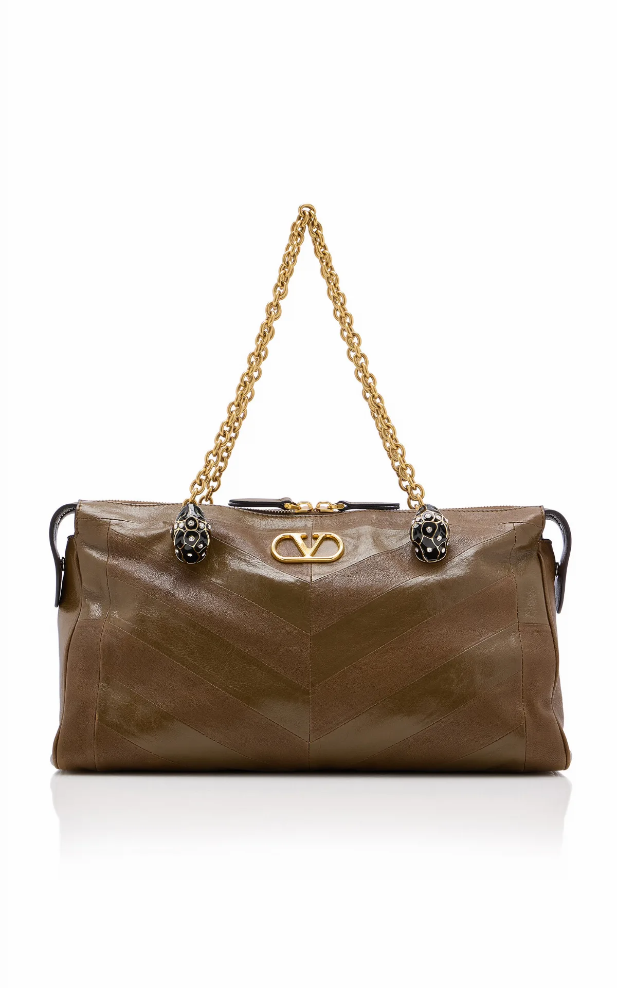 Panthea Medium Nappa Leather Handbag by Valentino Garavani
