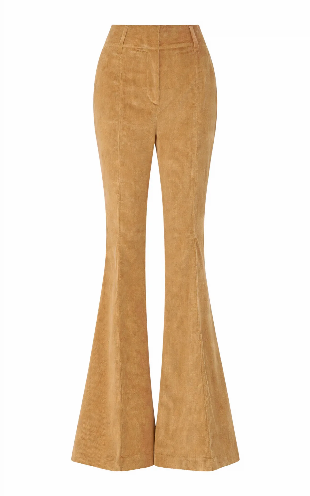 Rhein Cashmere-Wool Corduroy Flared Pants by Gabriela Hearst