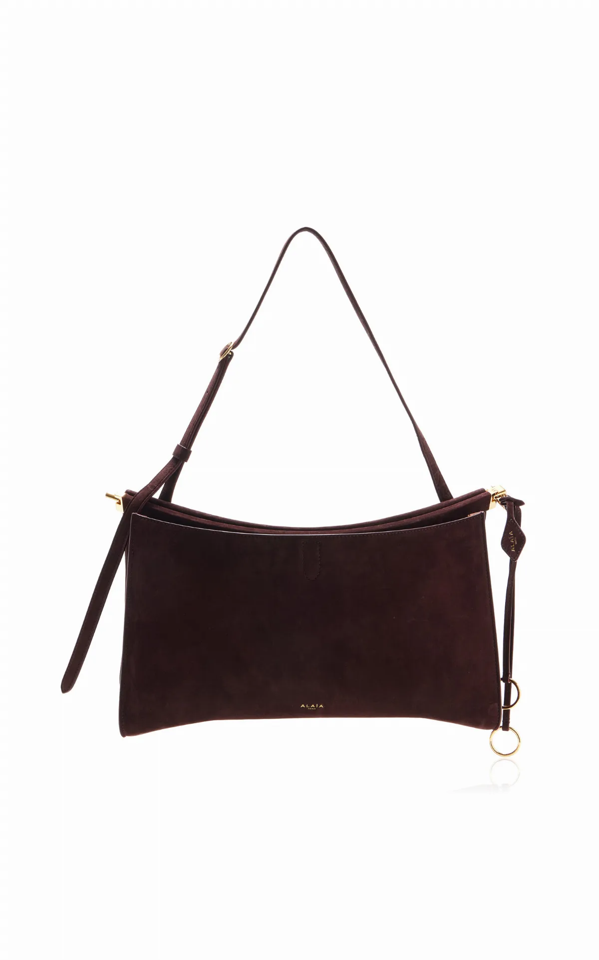Le Click Pocket 35 Suede Bag by ALAÏA