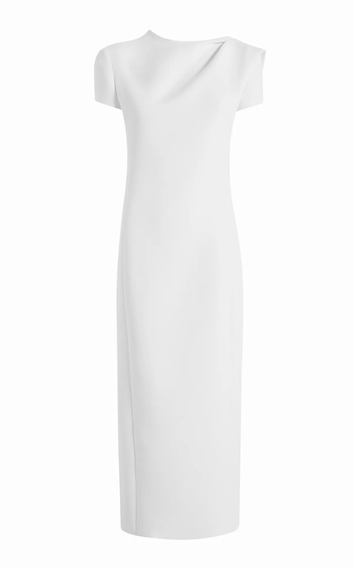 Iryl Open-Back Crepe Maxi Dress