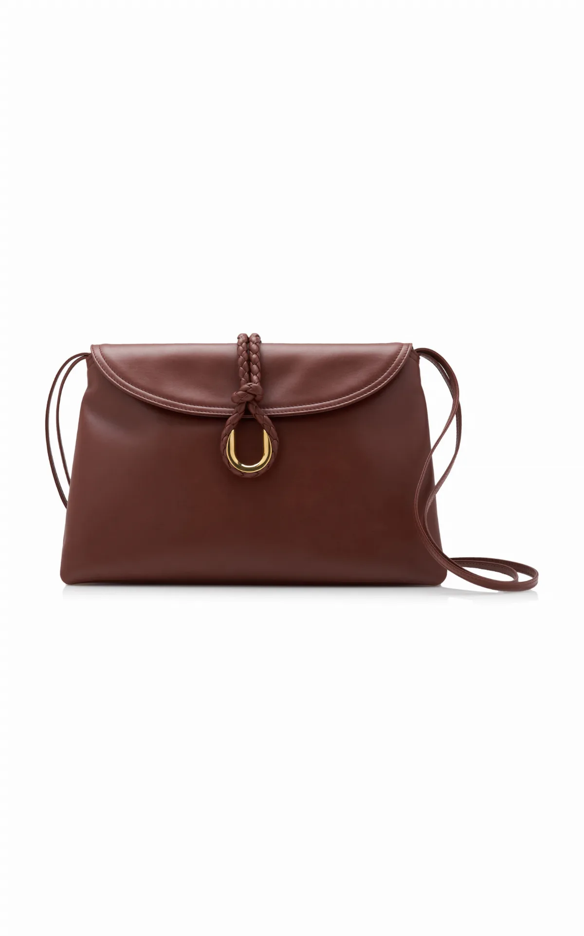 Liberta Leather Crossbody Bag by Bottega Veneta