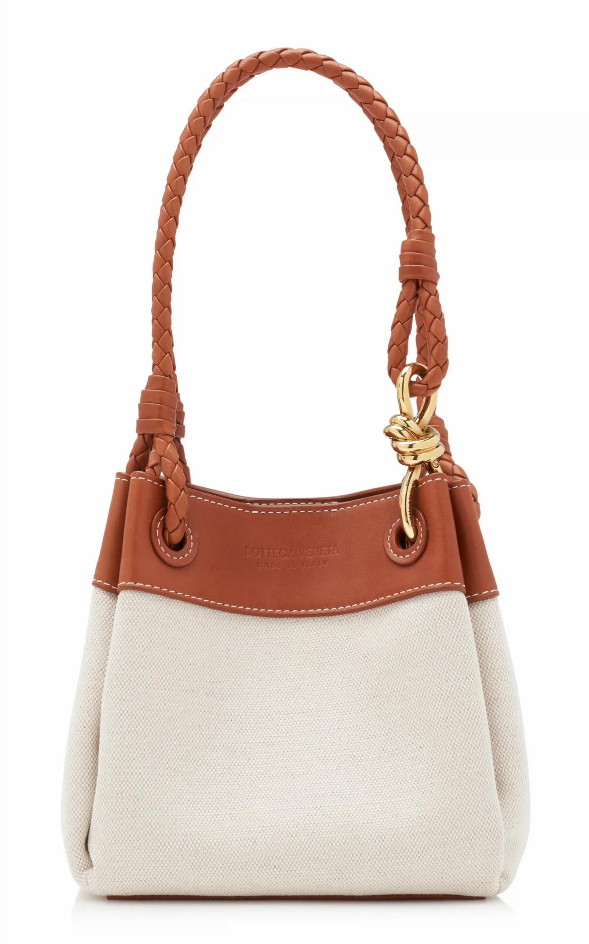 Small Parachute Canvas Bag by Bottega Veneta