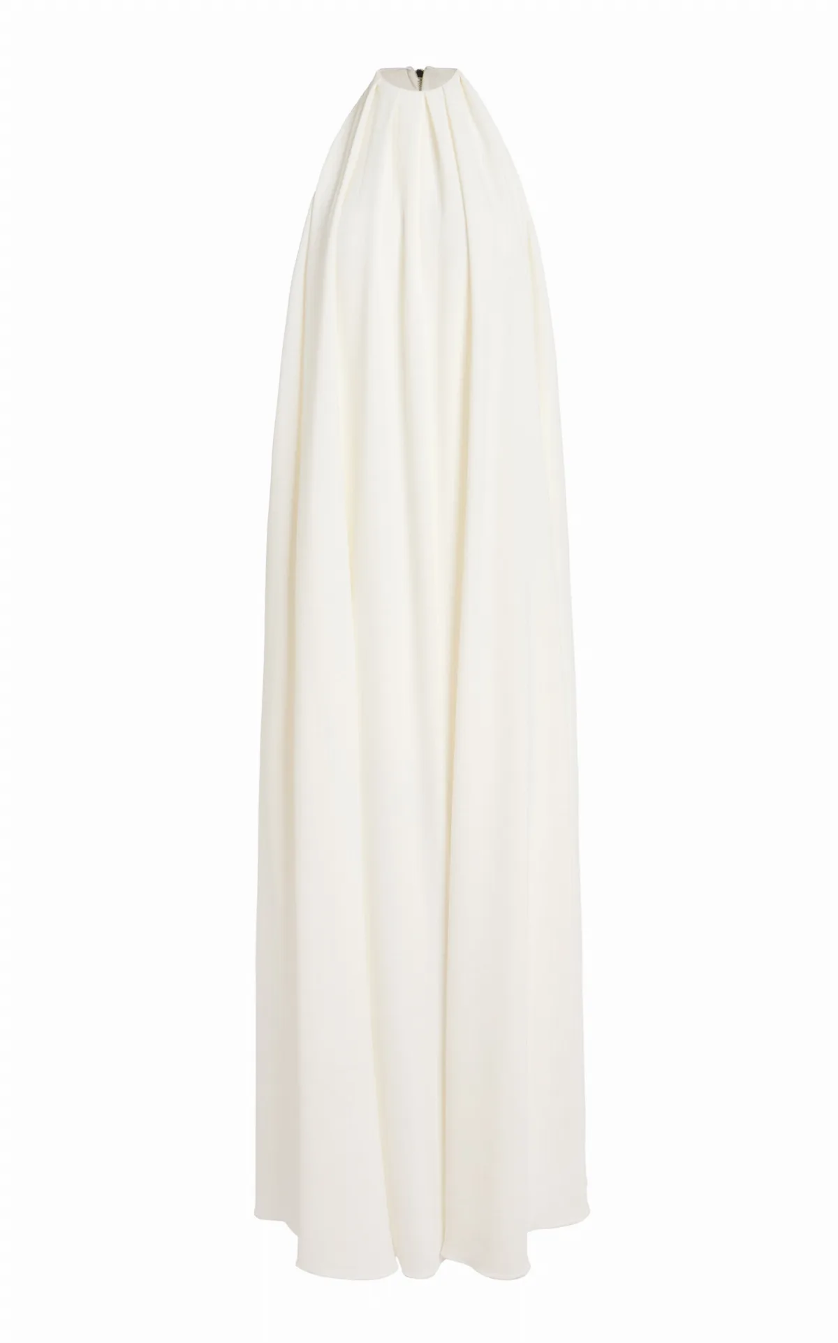 Draped Crepe Gown
