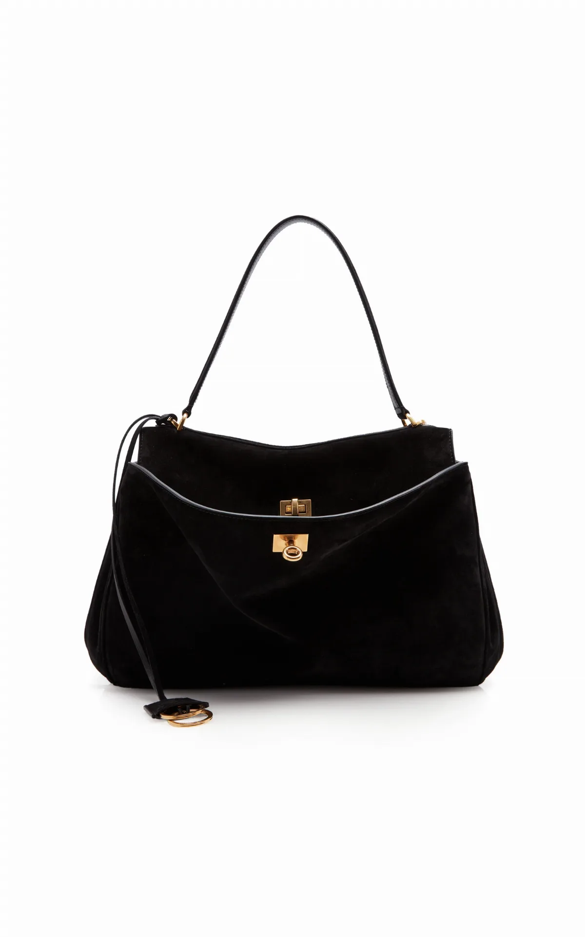 Rodeo Medium Suede Top Handle Bag