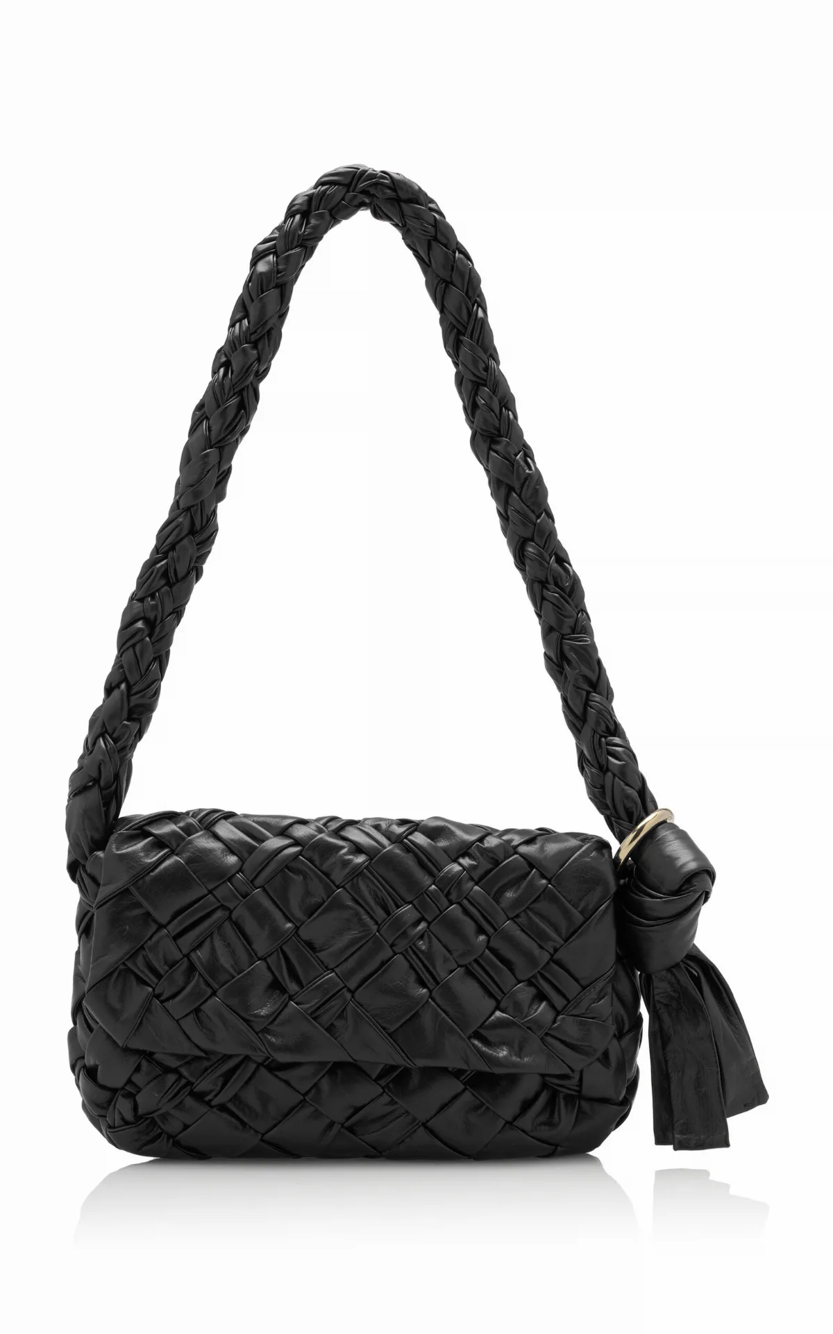 Kalimero Citta' Intrecciato Leather Bag by Bottega Veneta