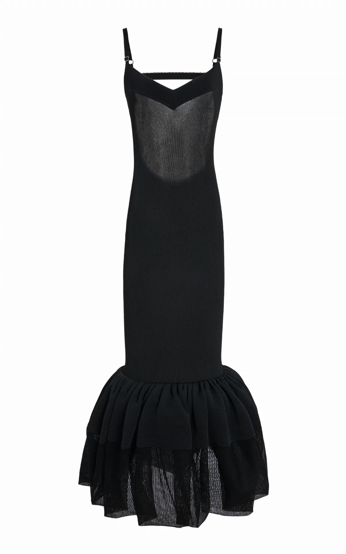 Open-Back Knitted Maxi Dress by Givenchy