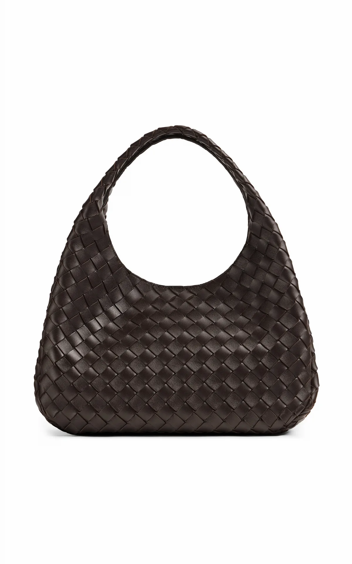 Medium Campana Intrecciato Leather Bag by Bottega Veneta