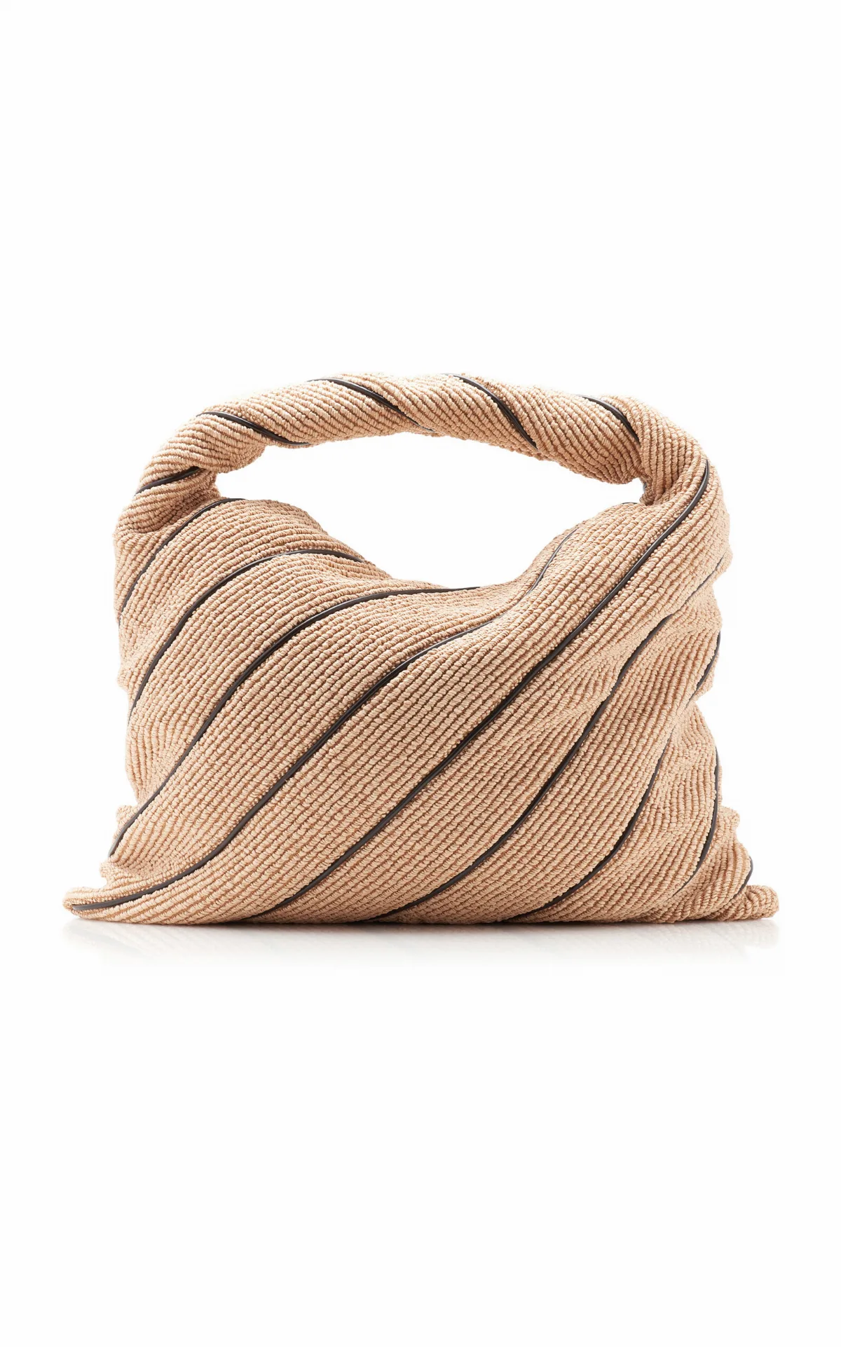 Large Hop Raffia Bag by Bottega Veneta