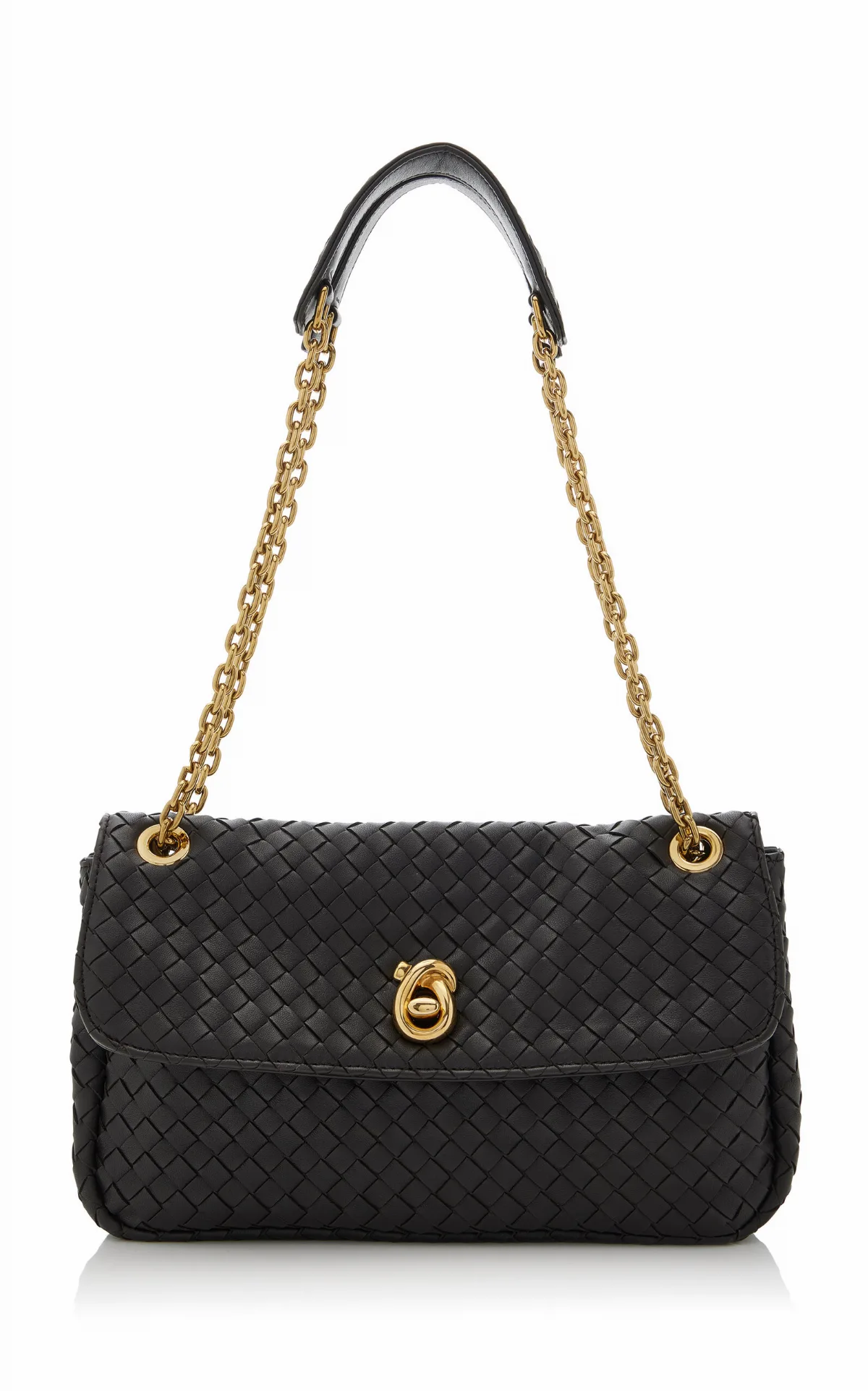 Madison Intrecciato Leather Bag by Bottega Veneta