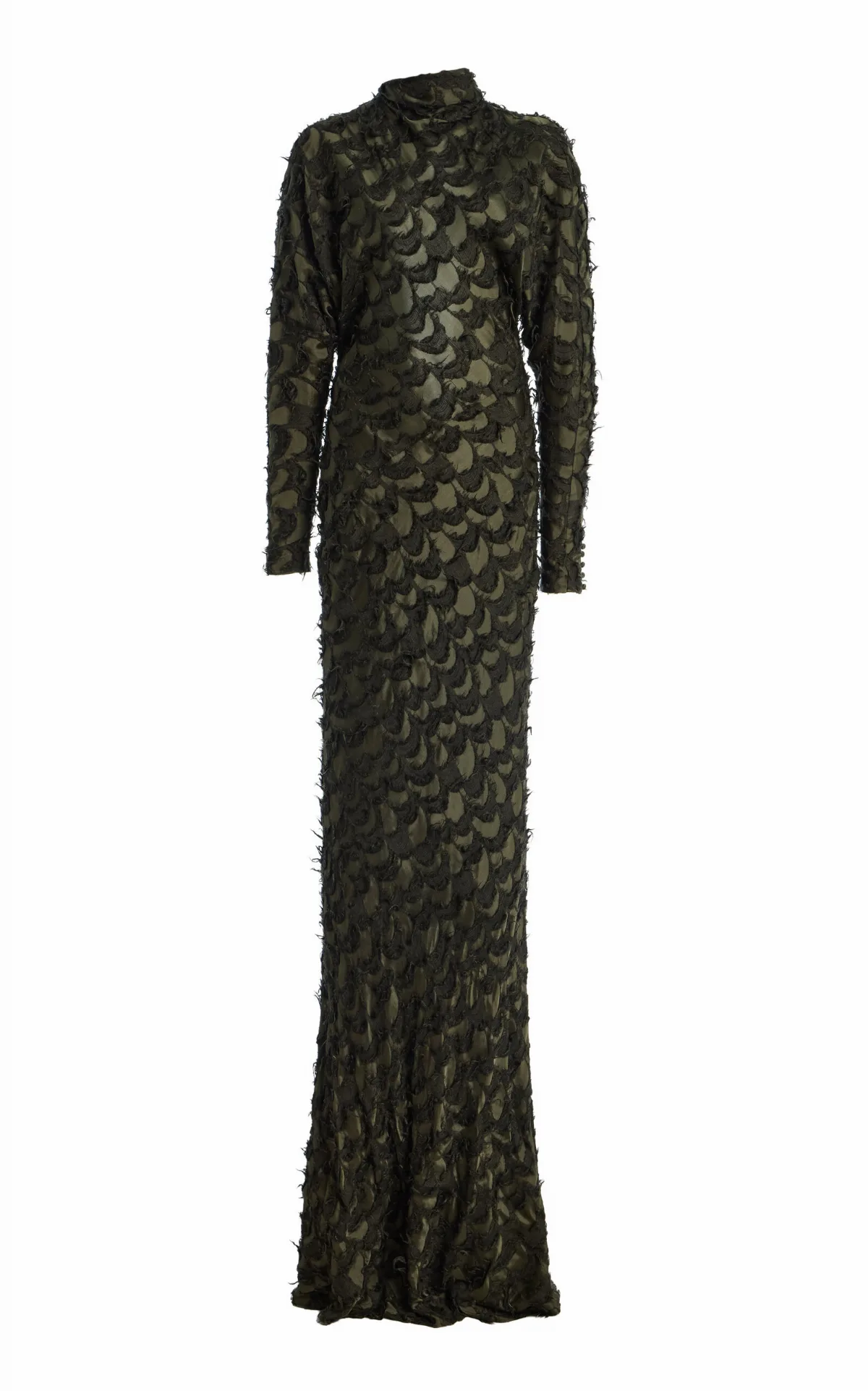 Aberdeen Textured Silk-Wool Maxi Dress by Gabriela Hearst