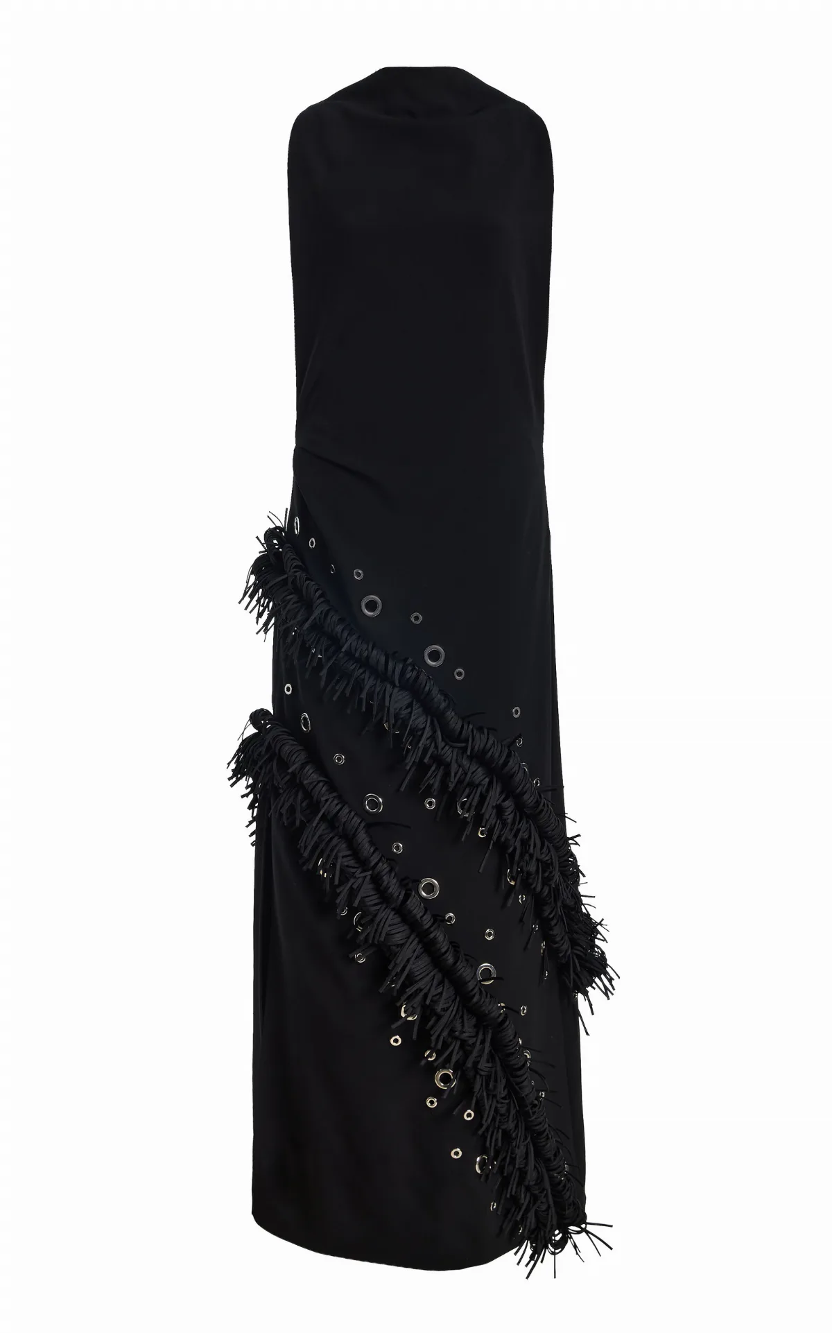 Giovanna Embellished Matte-Crepe Maxi Dress by Proenza Schouler