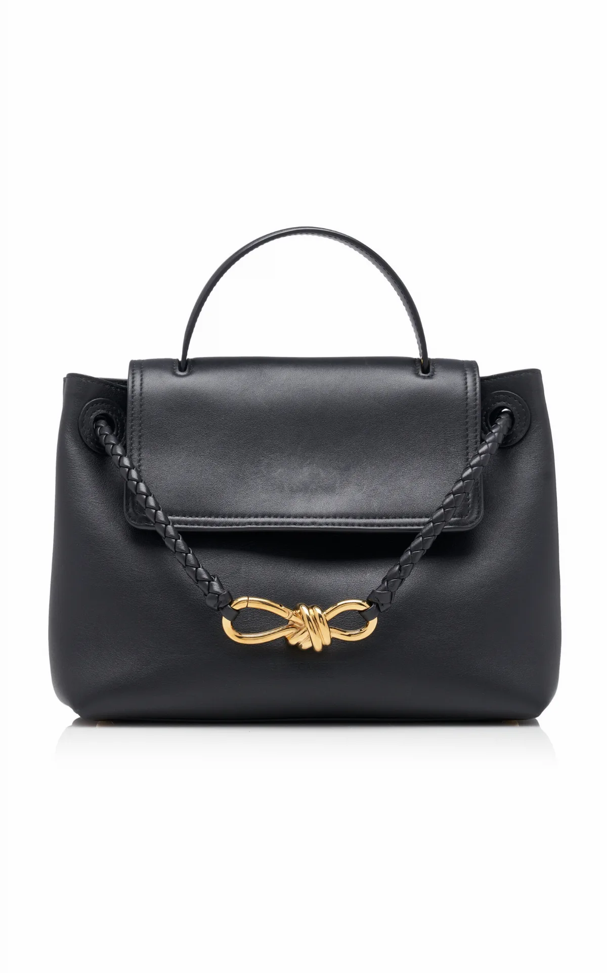 Small Ciao Ciao Leather Top Handle Bag by Bottega Veneta