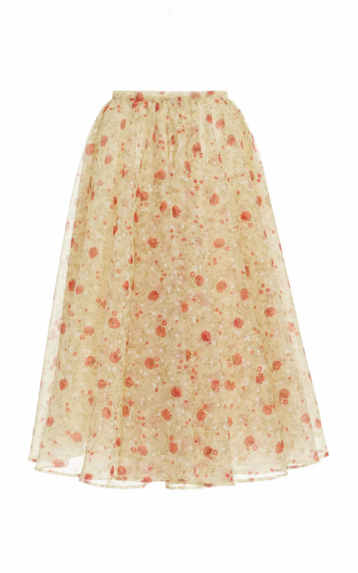 Poppy Nylonette Skirt by Prada