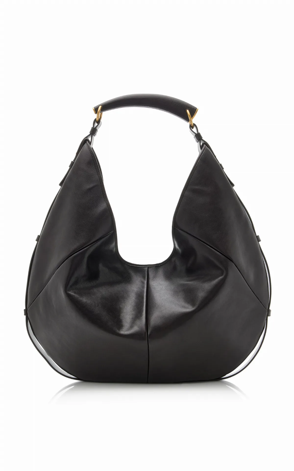 Mombasa Large Leather Bag by Saint Laurent