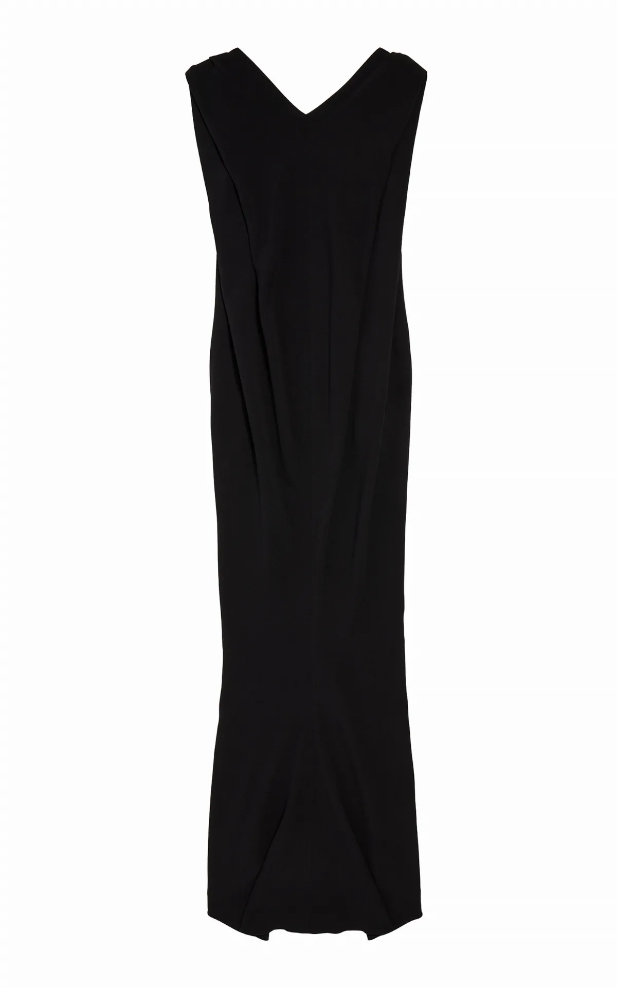 Silk-Wool Crepe Maxi Dress by Balenciaga
