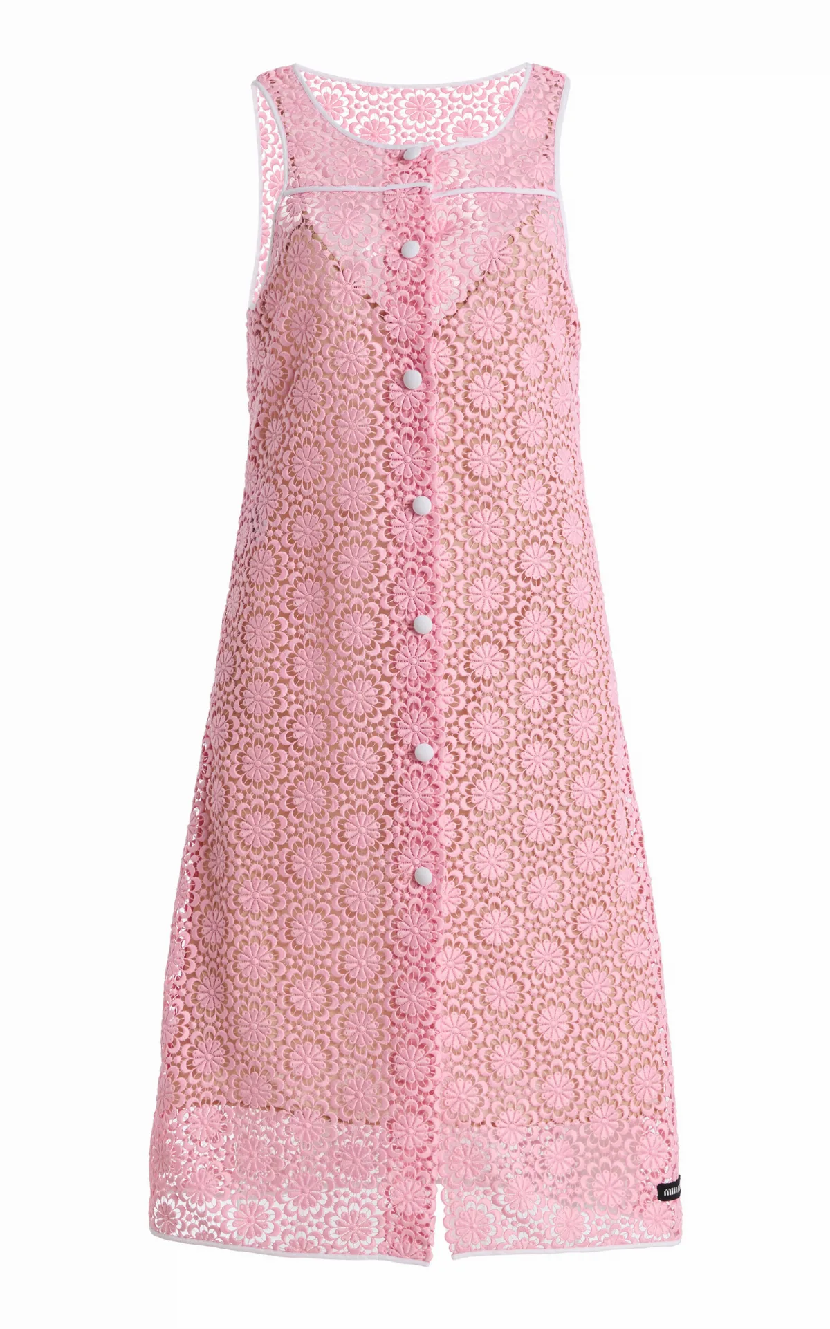 Macramé Midi Dress by Miu Miu