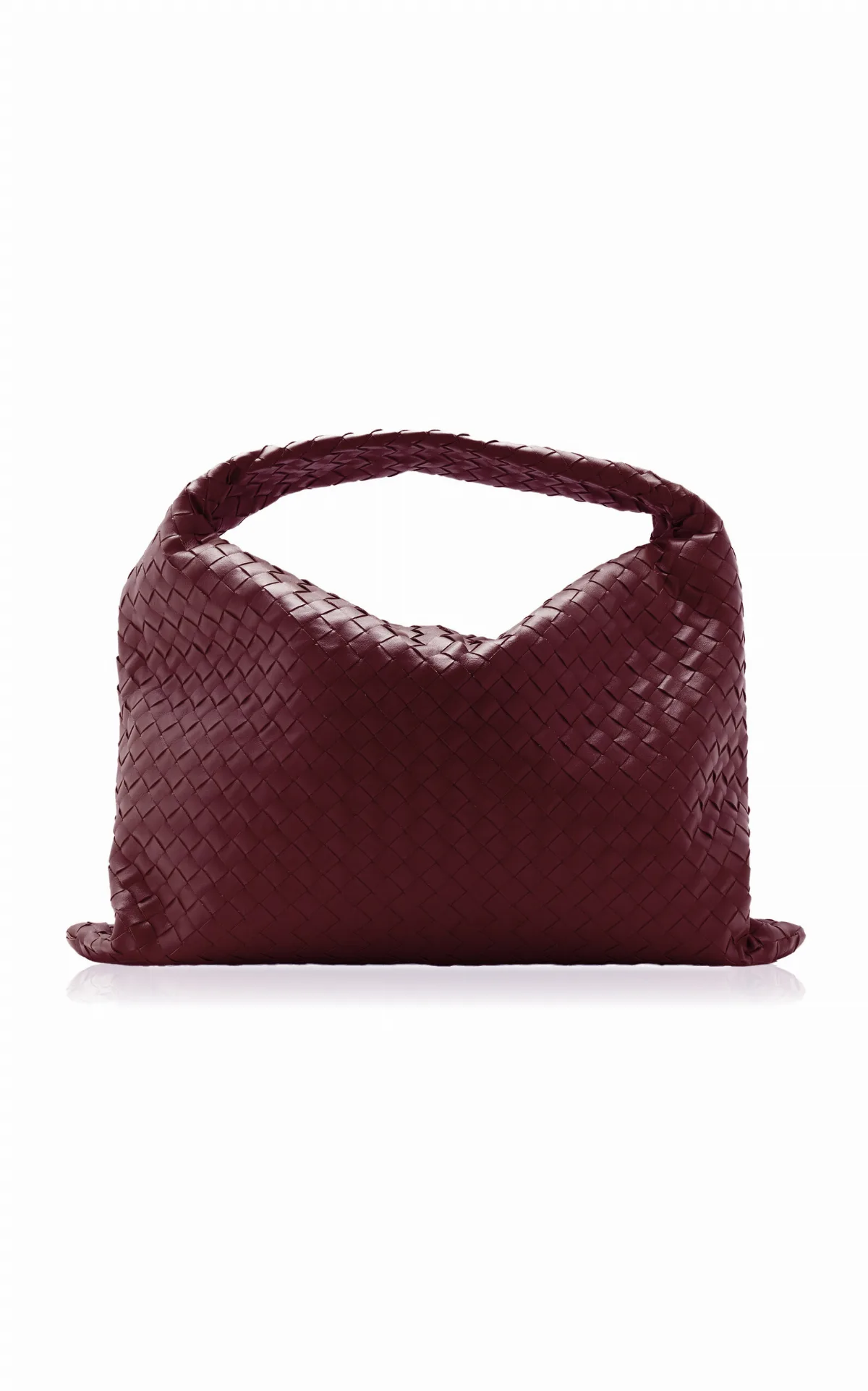 Large Hop Intrecciato Leather Bag by Bottega Veneta