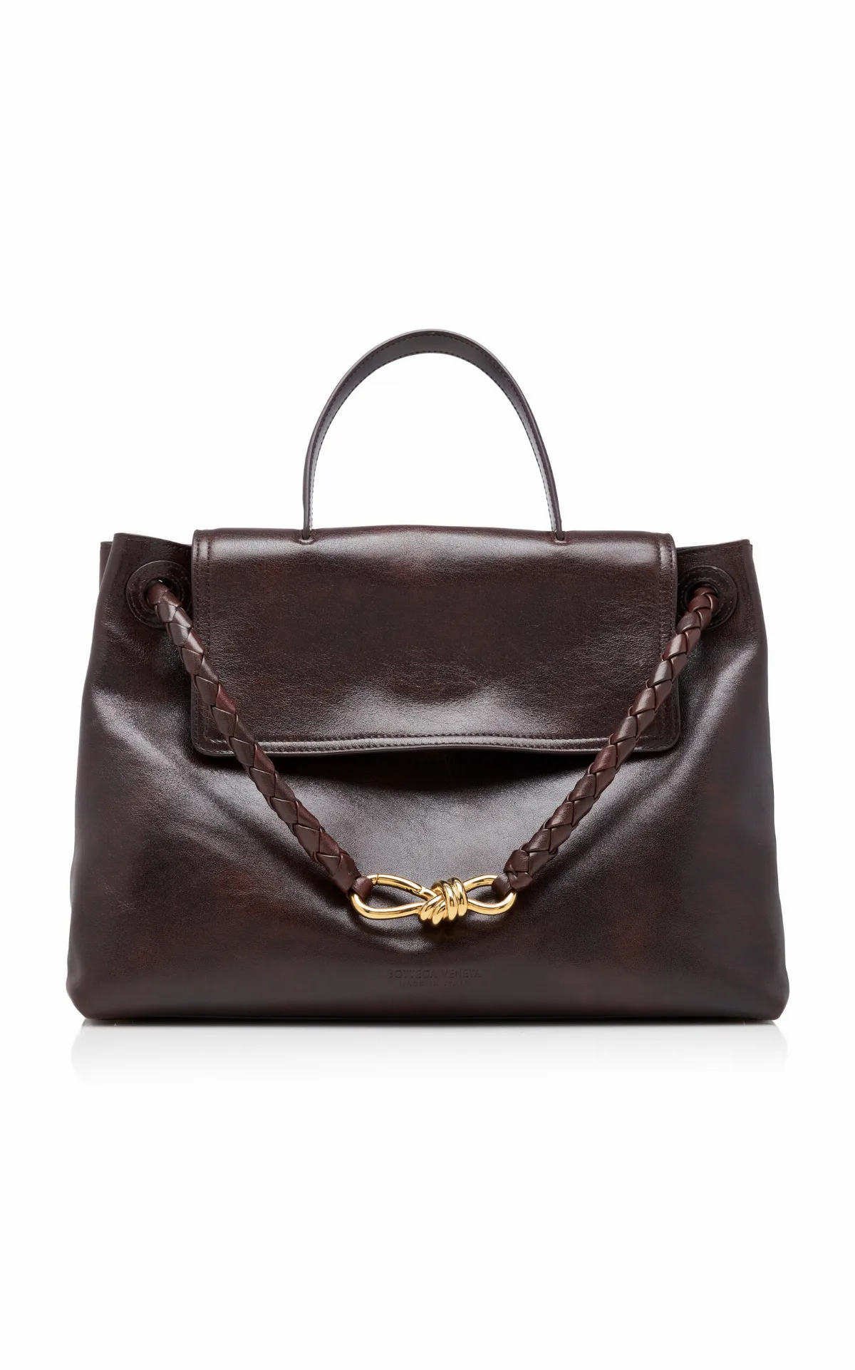 Ciao Ciao Distressed Leather Top Handle Bag