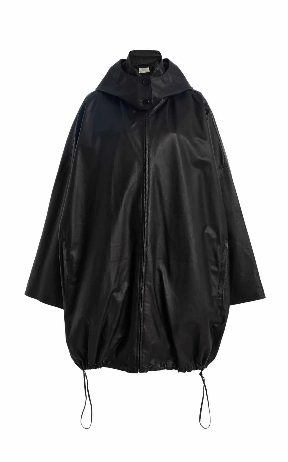 Cassandre Plonge Leather Coat by The Row