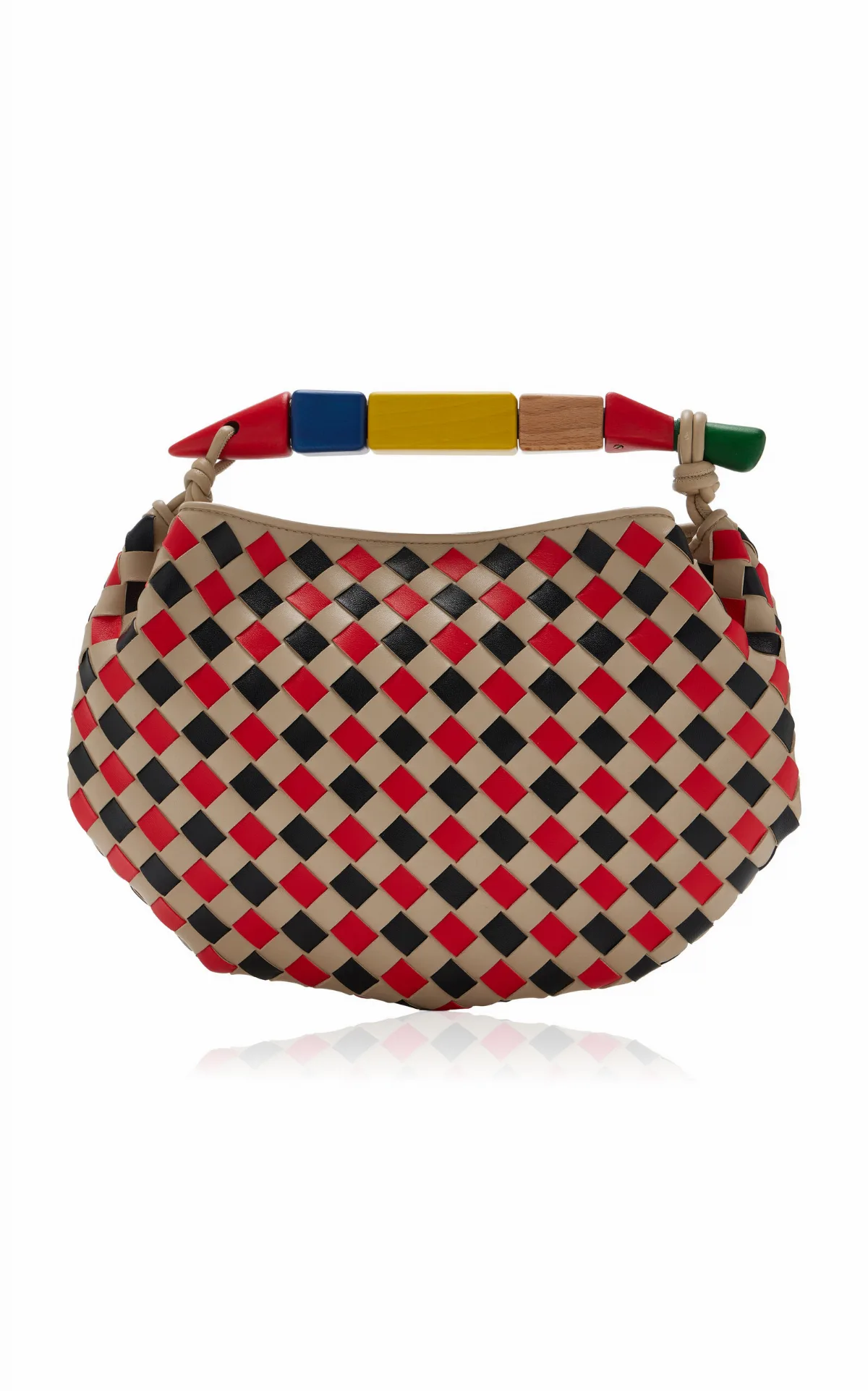 Sardine Intrecciato Leather Top Handle Bag by Bottega Veneta