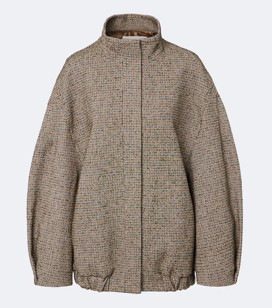 Veste Bomber à Carreaux by Dries Van Noten