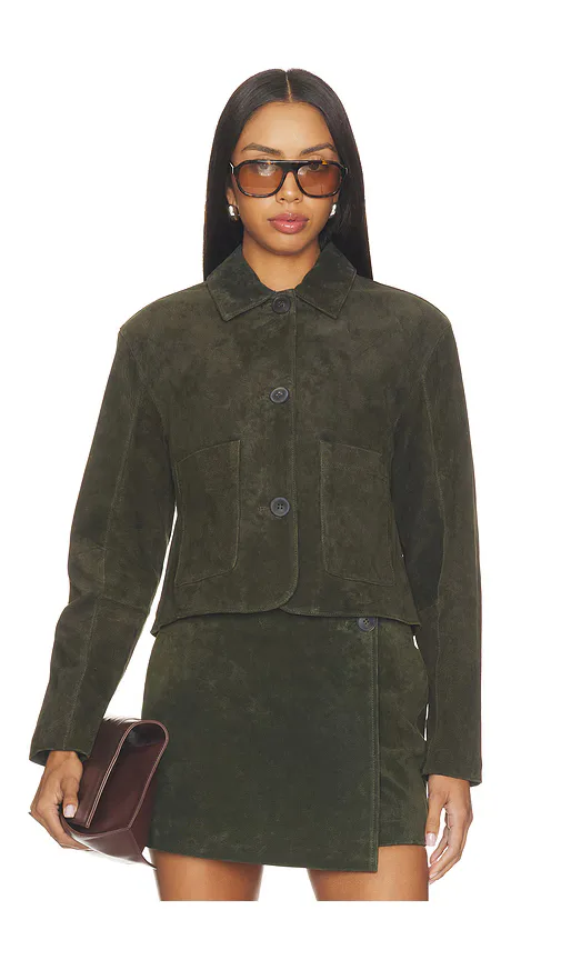Jacket in Green by BLANKNYC