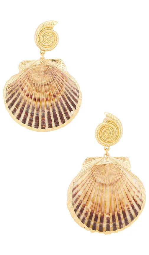 Noelani Shell Earrings by Lovers and Friends