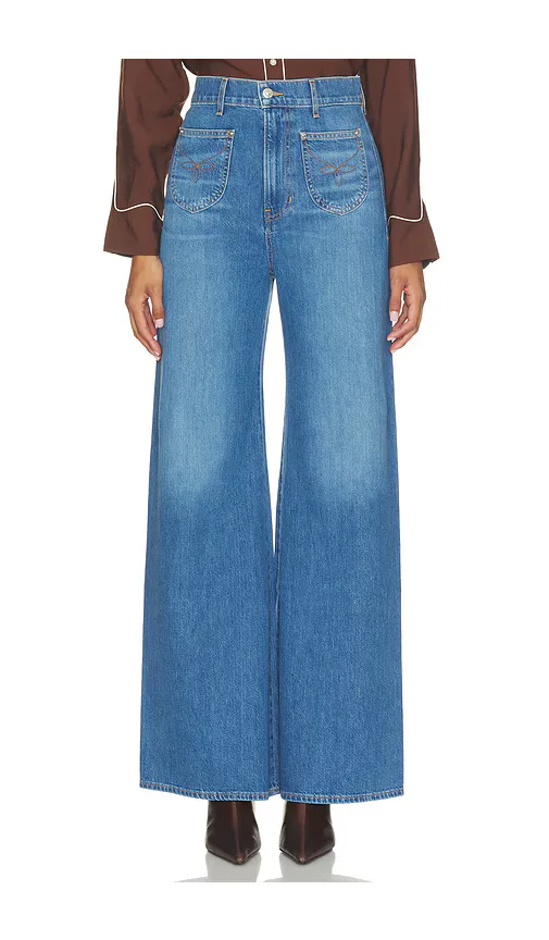 Grant Western Stitch Jeans by Veronica Beard